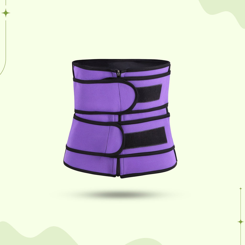 Women Waist Trainer Body Shaper - Home Slimming Sweat Belt for Tummy Control