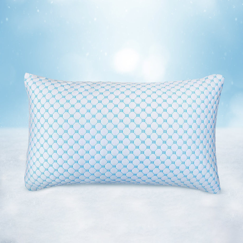 Cooling Gel Infused Pillow for Hot sleepers & Back Discomfort