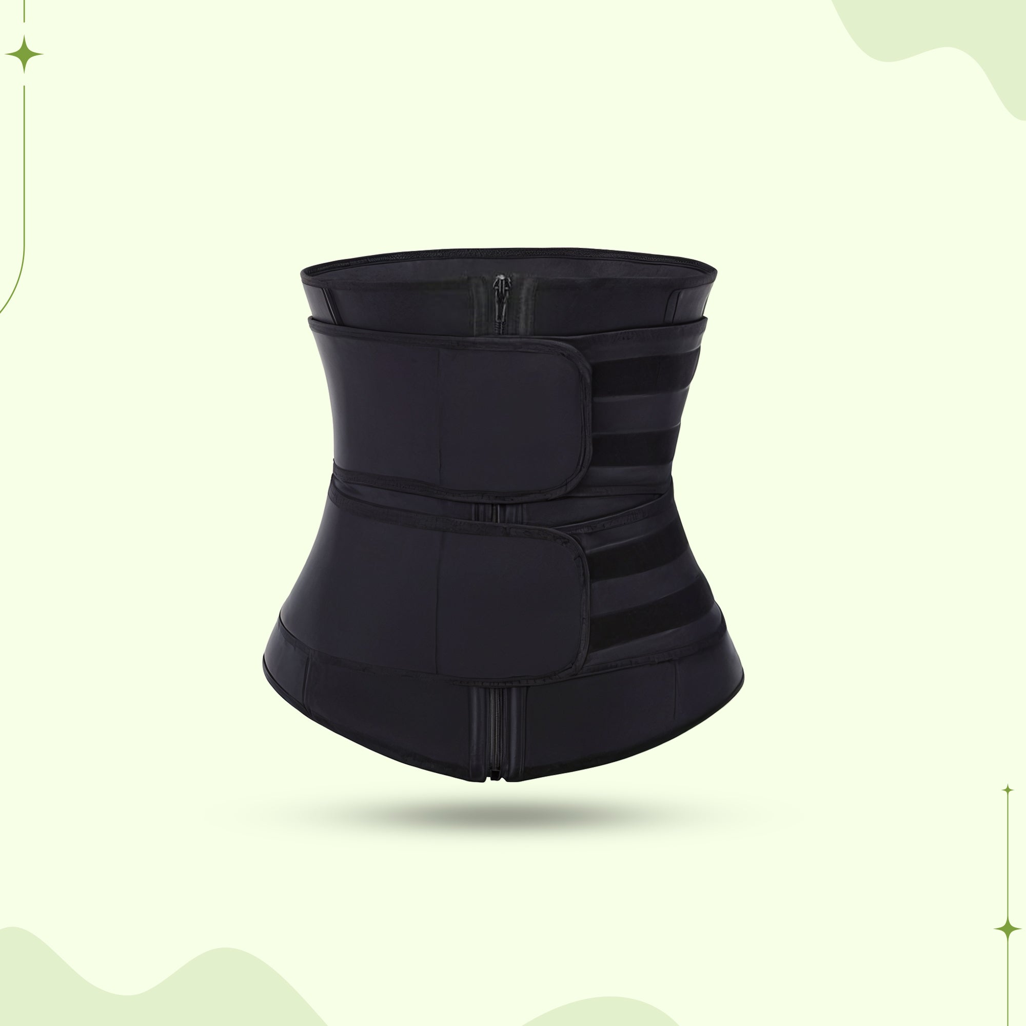 Women Waist Trainer Body Shaper - Home Slimming Sweat Belt for Tummy Control