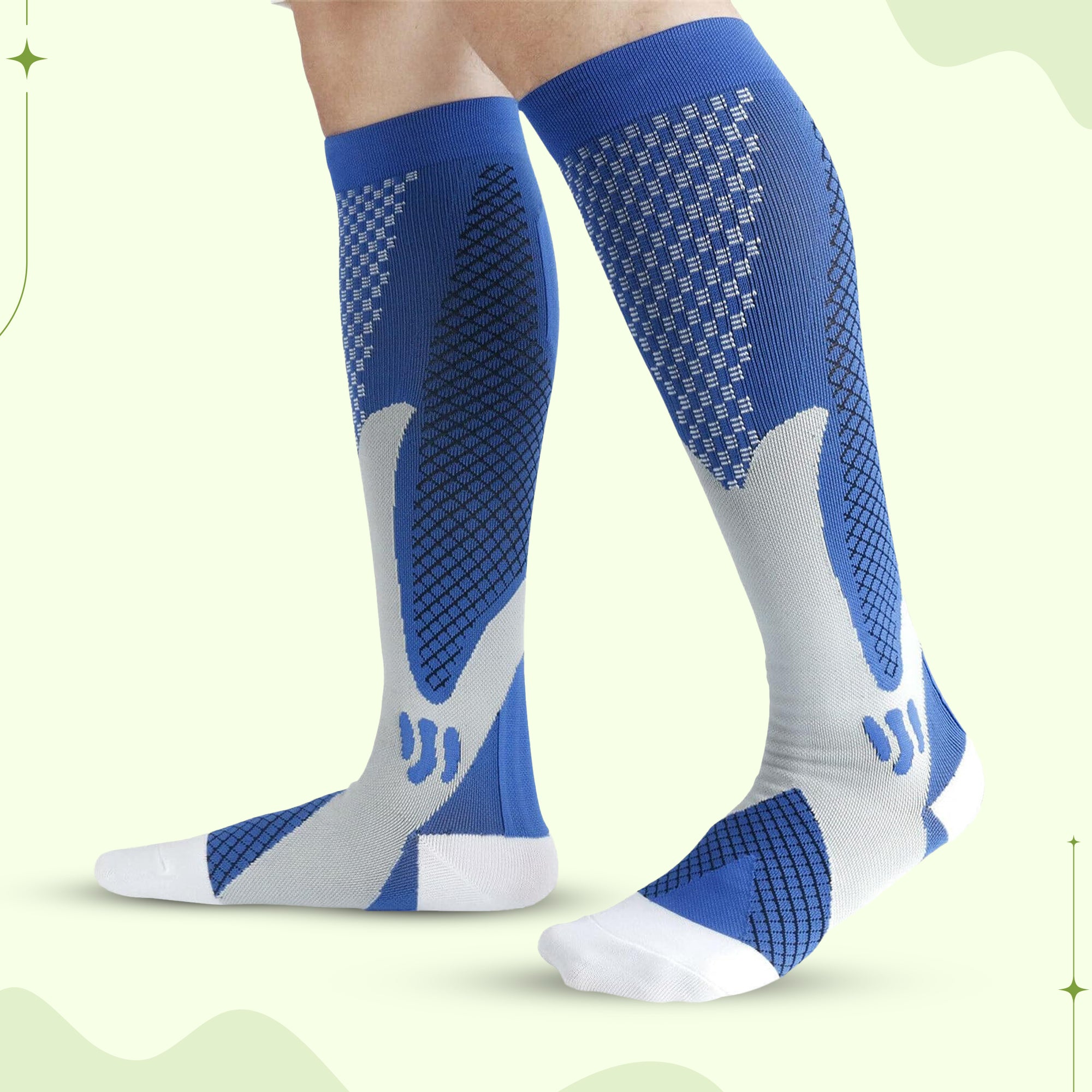 Compression Socks - All Day Wear Socks & Relief for Lower Legs Discomfort