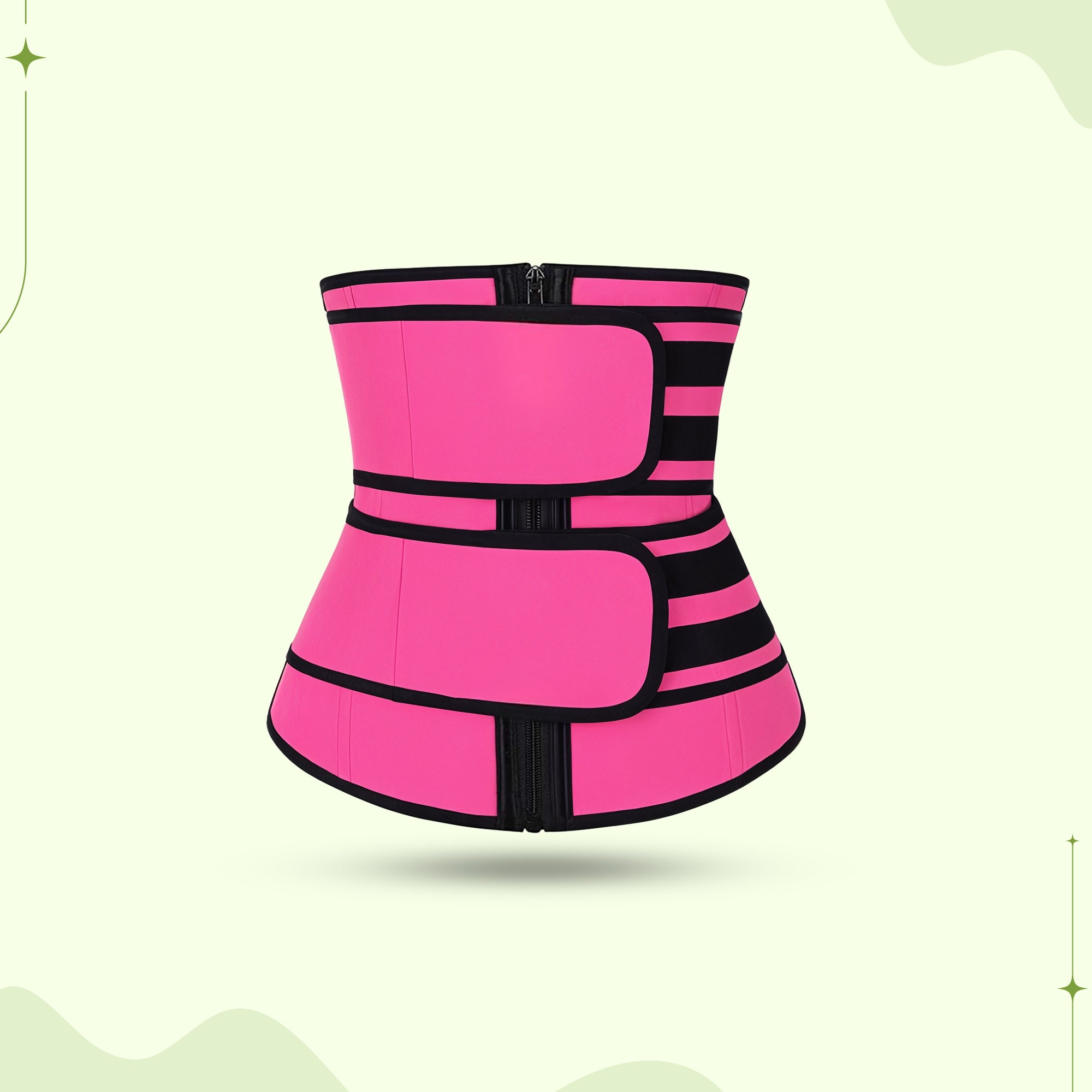 Women Waist Trainer Body Shaper - Home Slimming Sweat Belt for Tummy Control