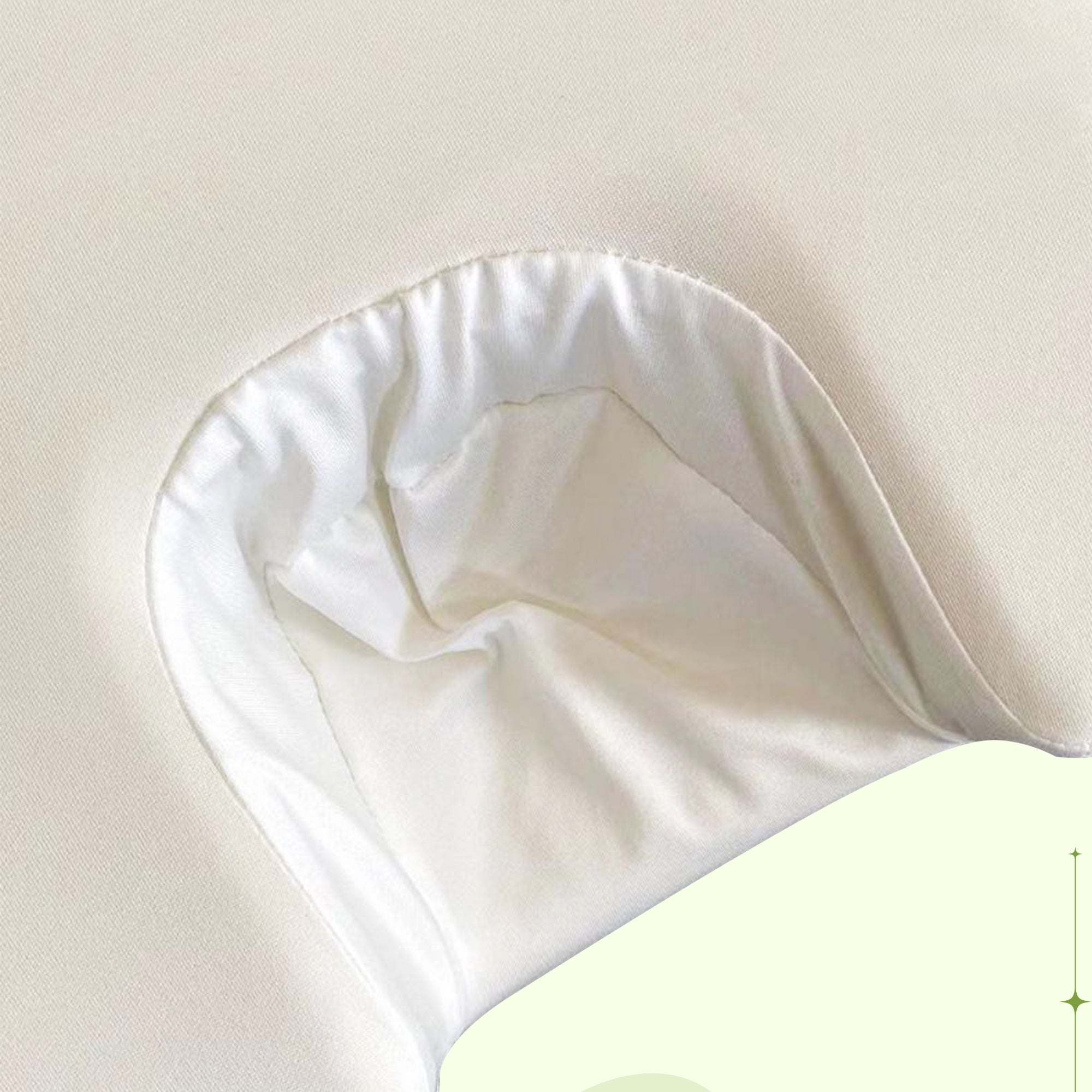 2 in 1 Beauty & Neck Relaxing Pillow with Satin Pillowcase