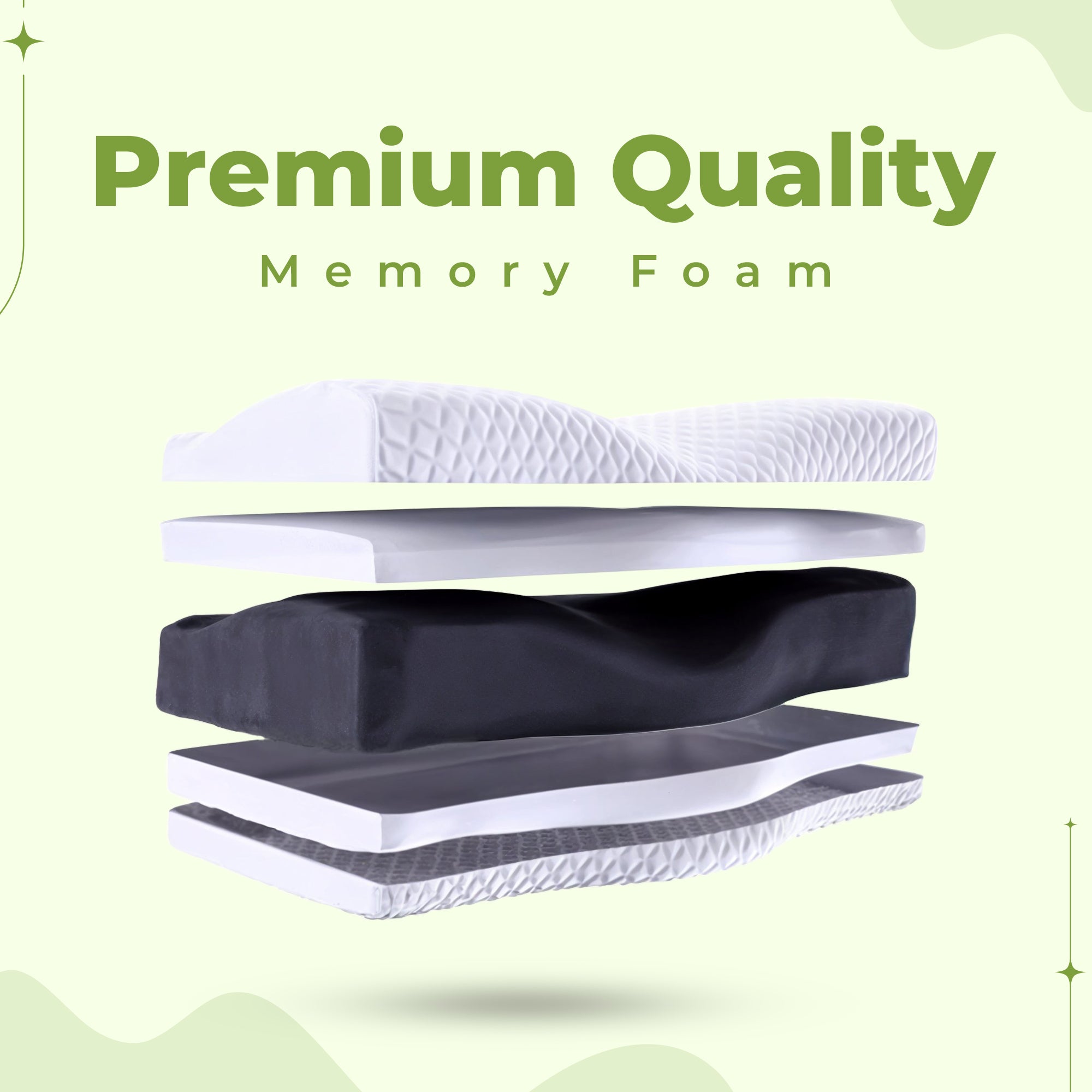 Cervical Pillow, For Neck Discomfort and Support