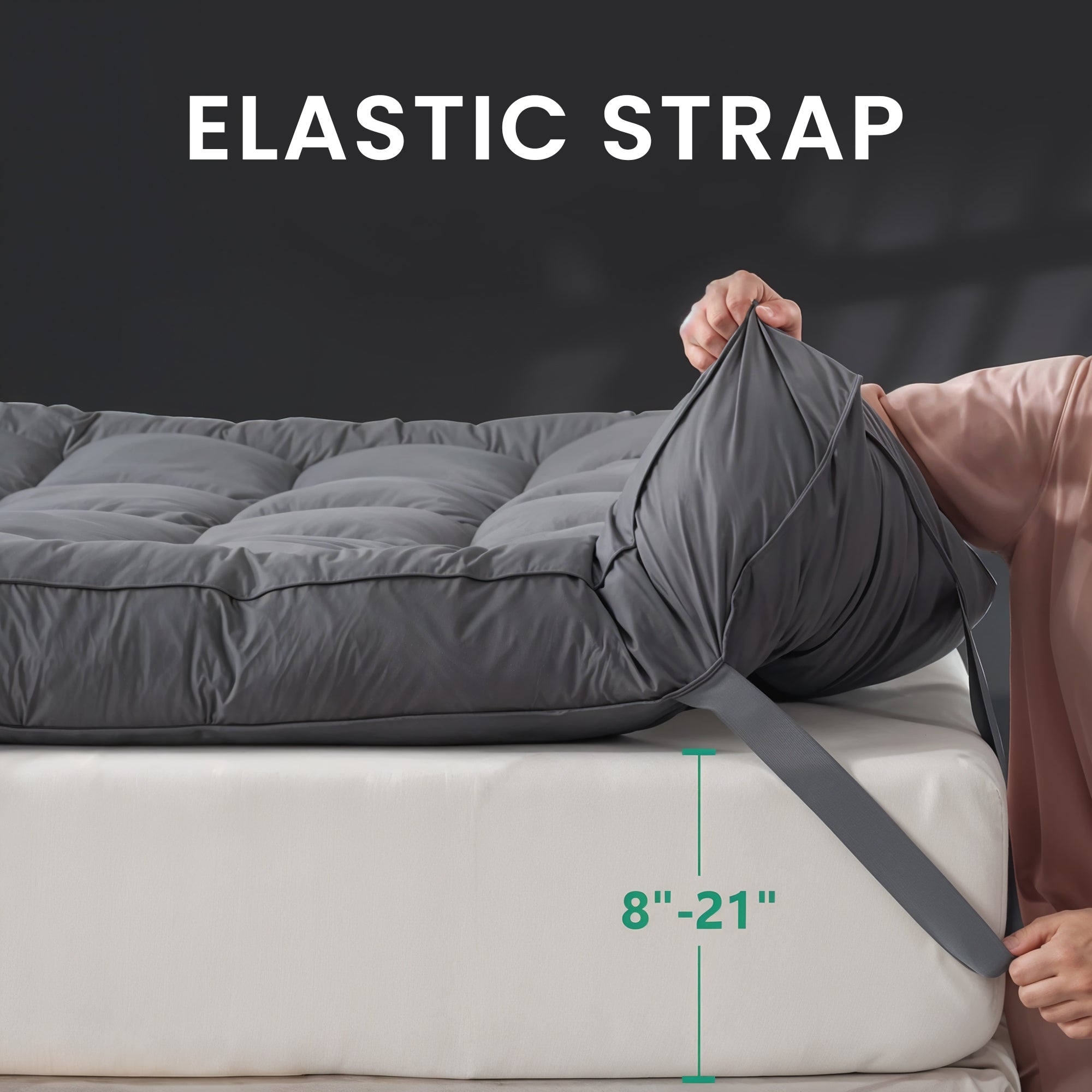 Luxury Top Mattress Topper – Ultimate Comfort for Restful Sleep