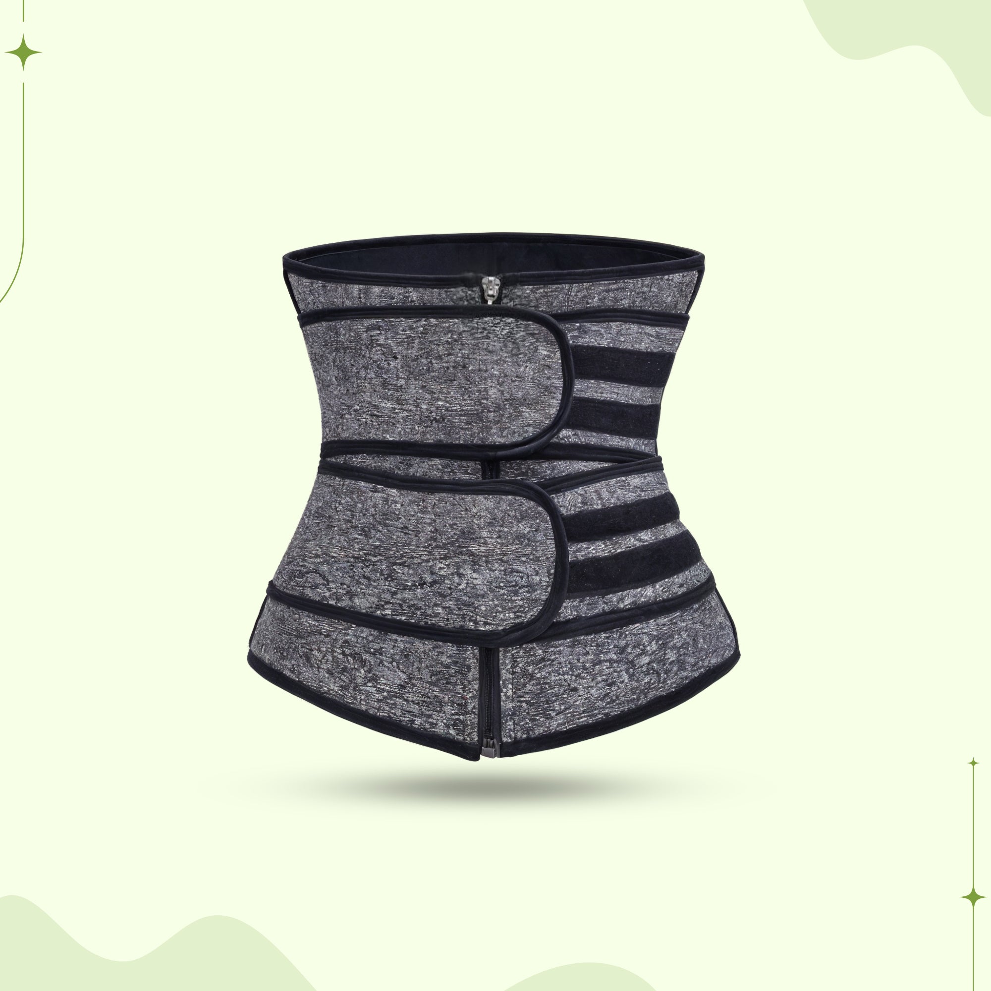 Women Waist Trainer Body Shaper - Home Slimming Sweat Belt for Tummy Control