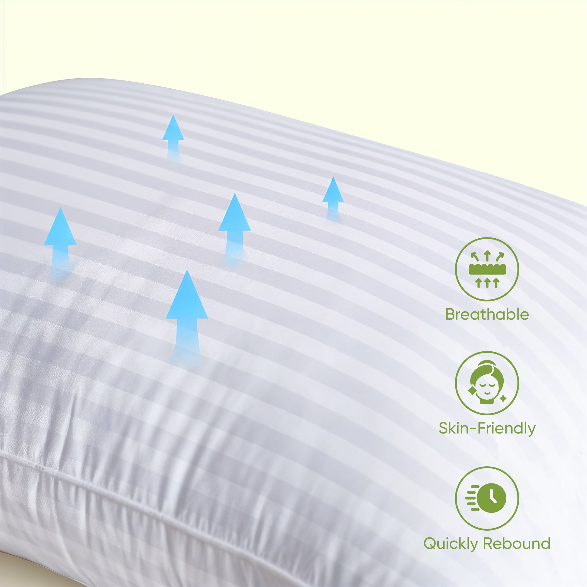 Adjustable Layer Pillow - Blend of Softness & Support