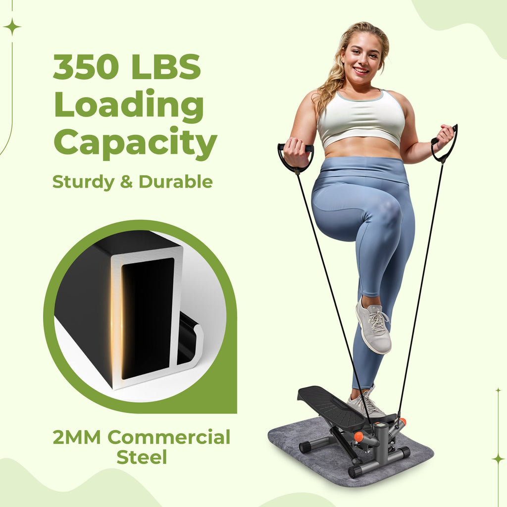 Aerobic Twist Stepper - Effortless Fitness in Any Setting