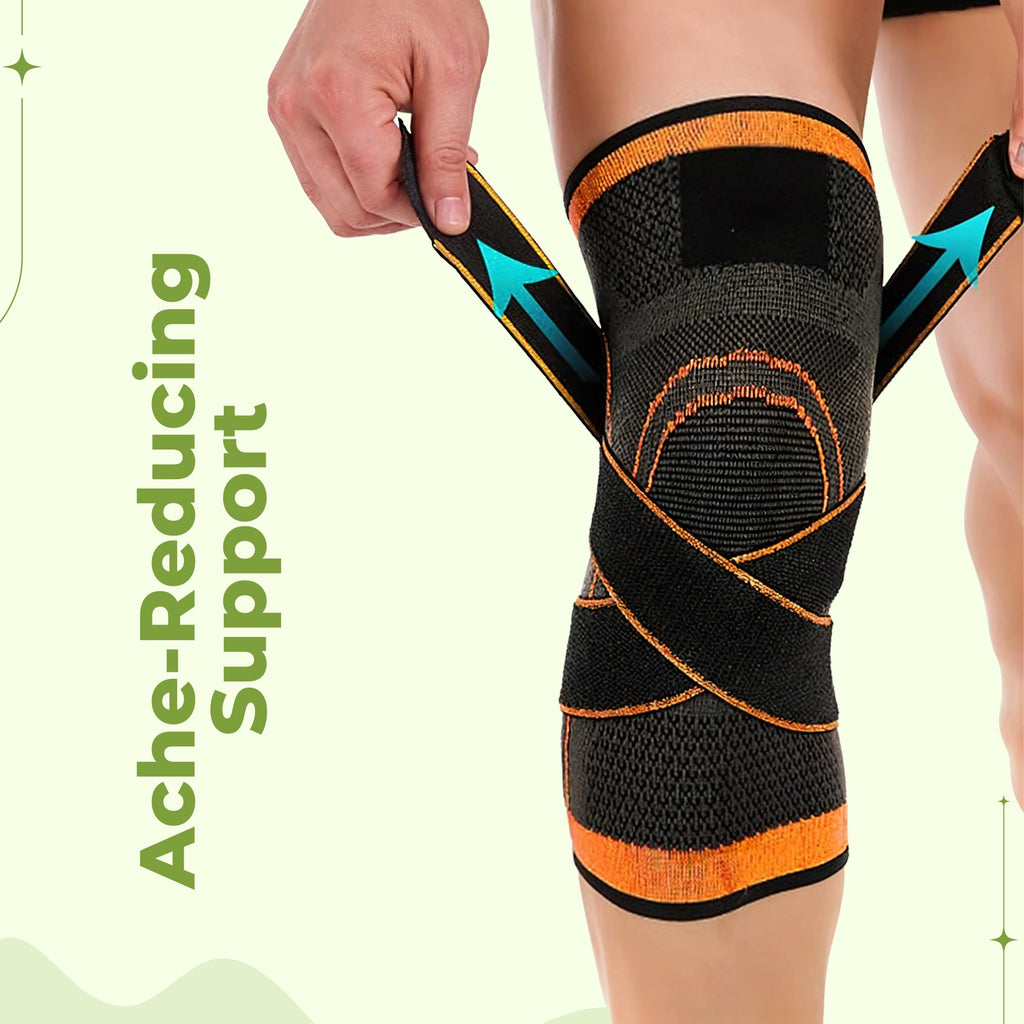Compression Knee Support - Knee Support Braces for Women & Men, Sleeves for Running, Workout, Walking, Hiking & Sports