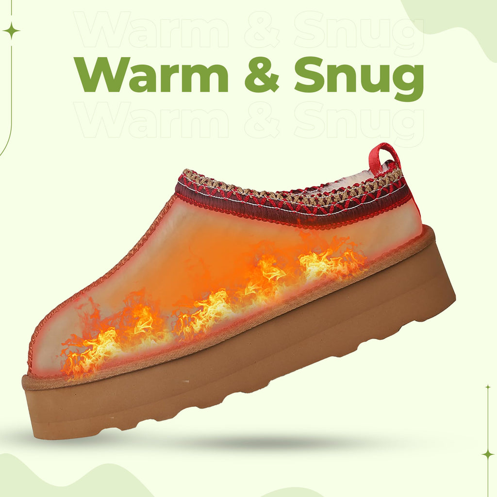 Cozzy Cushy Slippers - Women's Indoor & Outdoor Slipper with Memory Foam