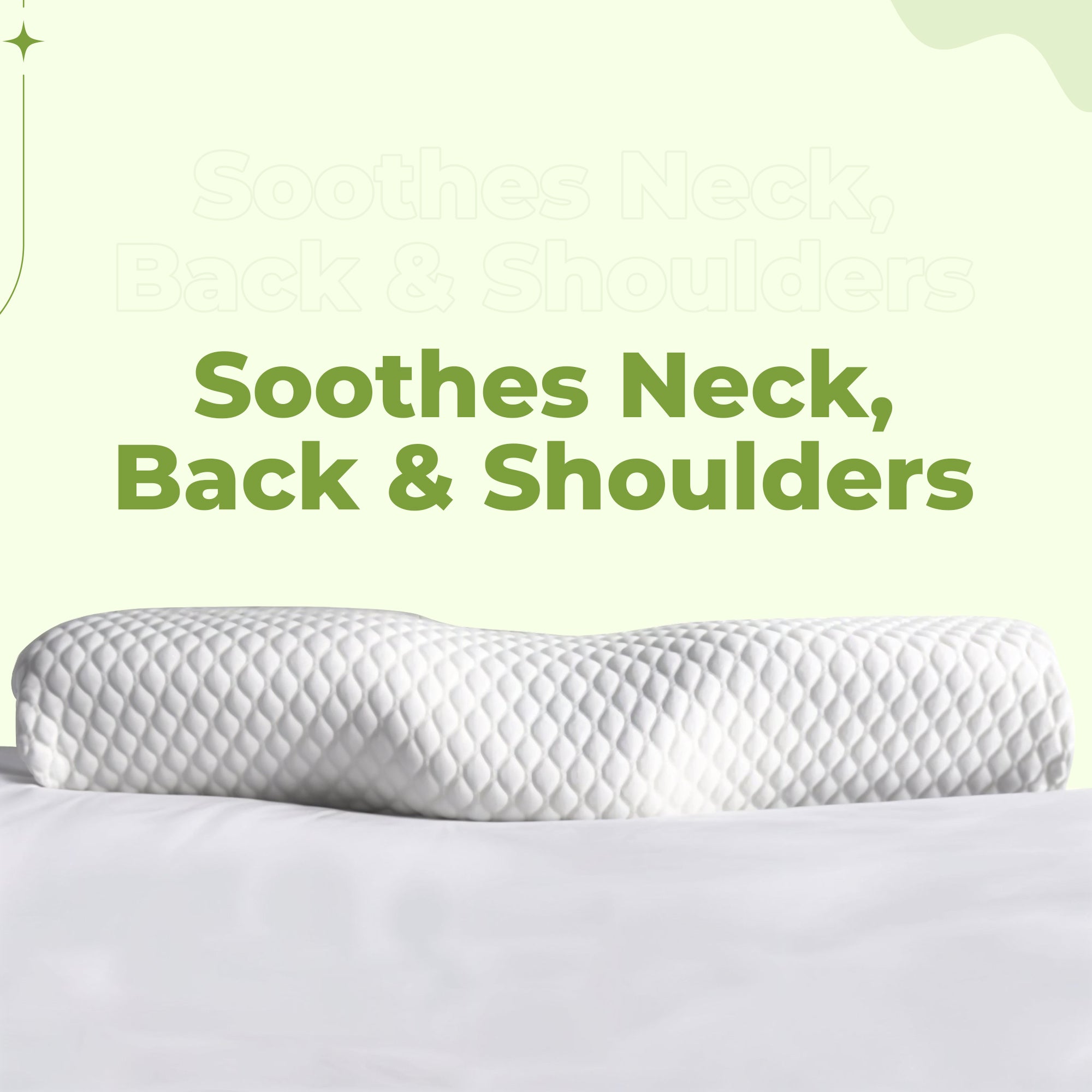 Cervical Pillow, For Neck Discomfort and Support