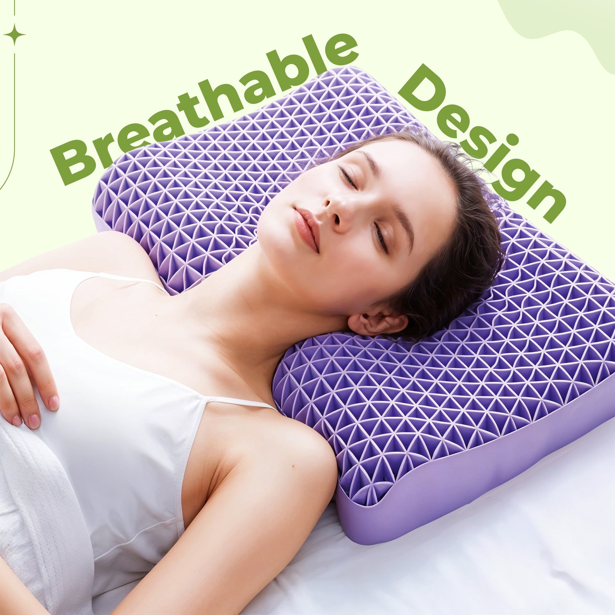 Pectin Pillow - Ergonomic Support for Better Sleep