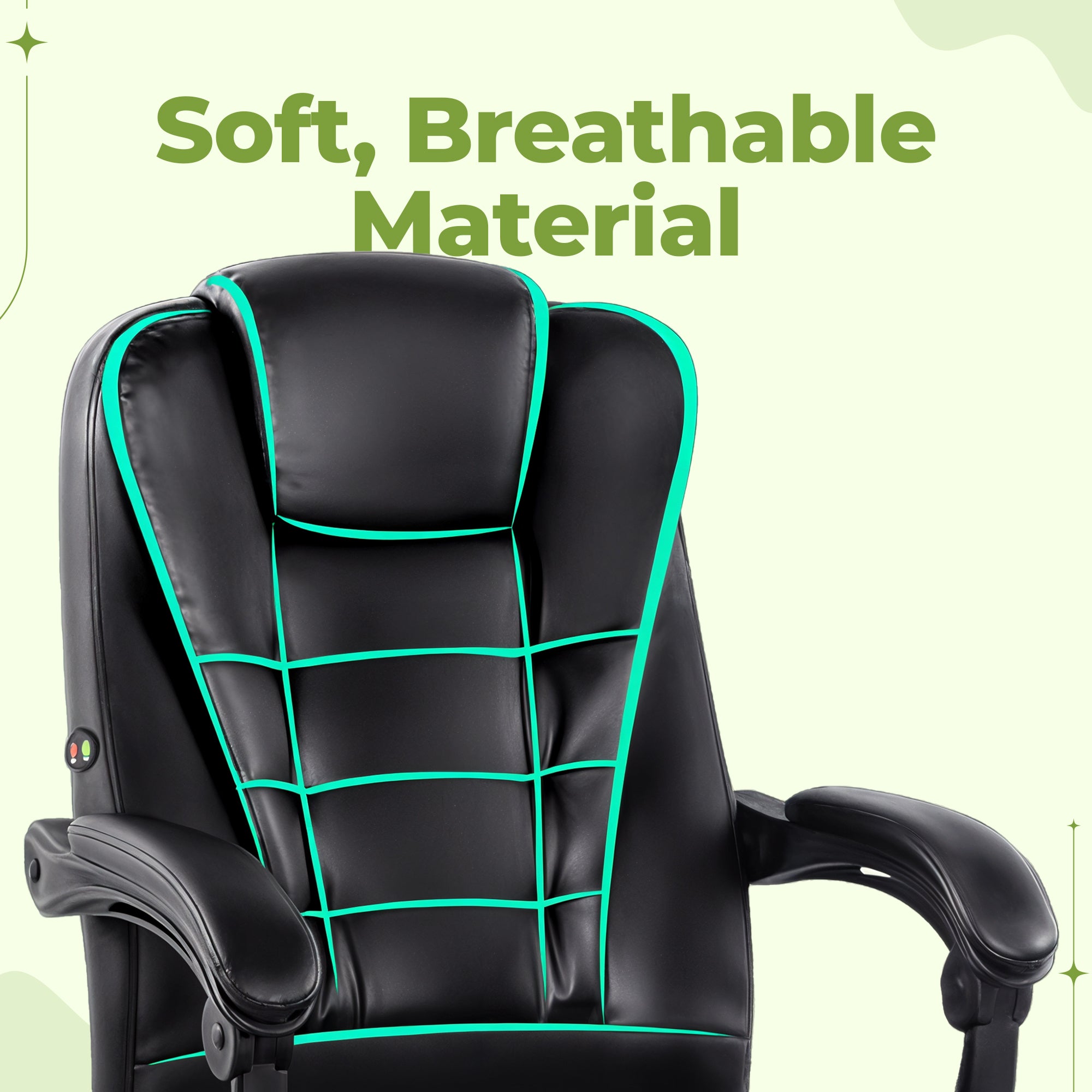 Office Massaging Chair - Ergonomic design for comfort & relaxation