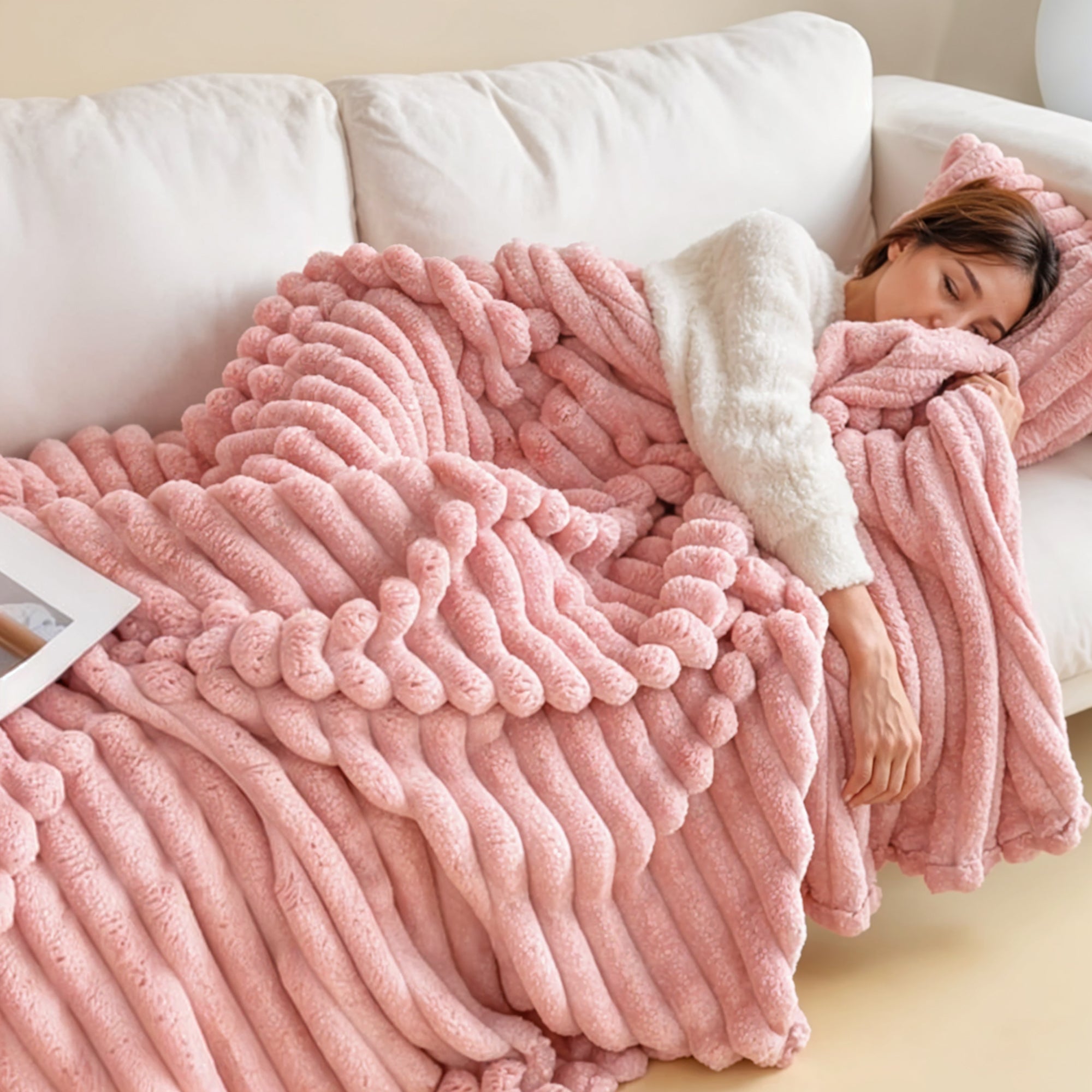 Bedding Fleece Blanket - Fluffy Soft Blanket