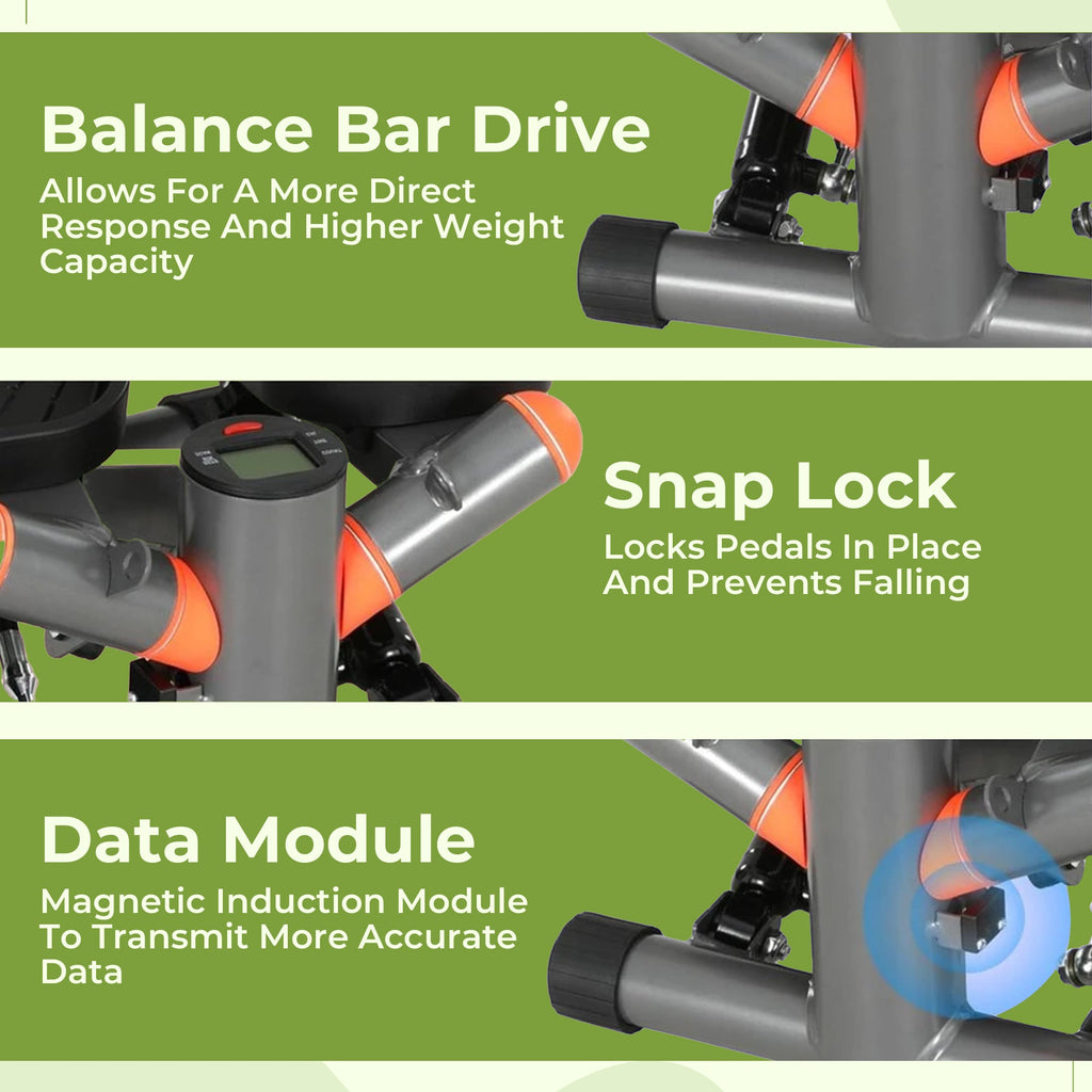 Aerobic Twist Stepper - Effortless Fitness in Any Setting