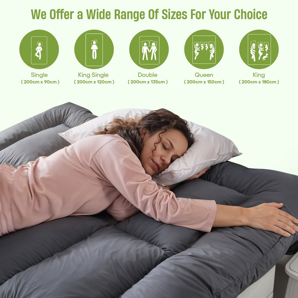 Luxury Top Mattress Topper – Ultimate Comfort for Restful Sleep