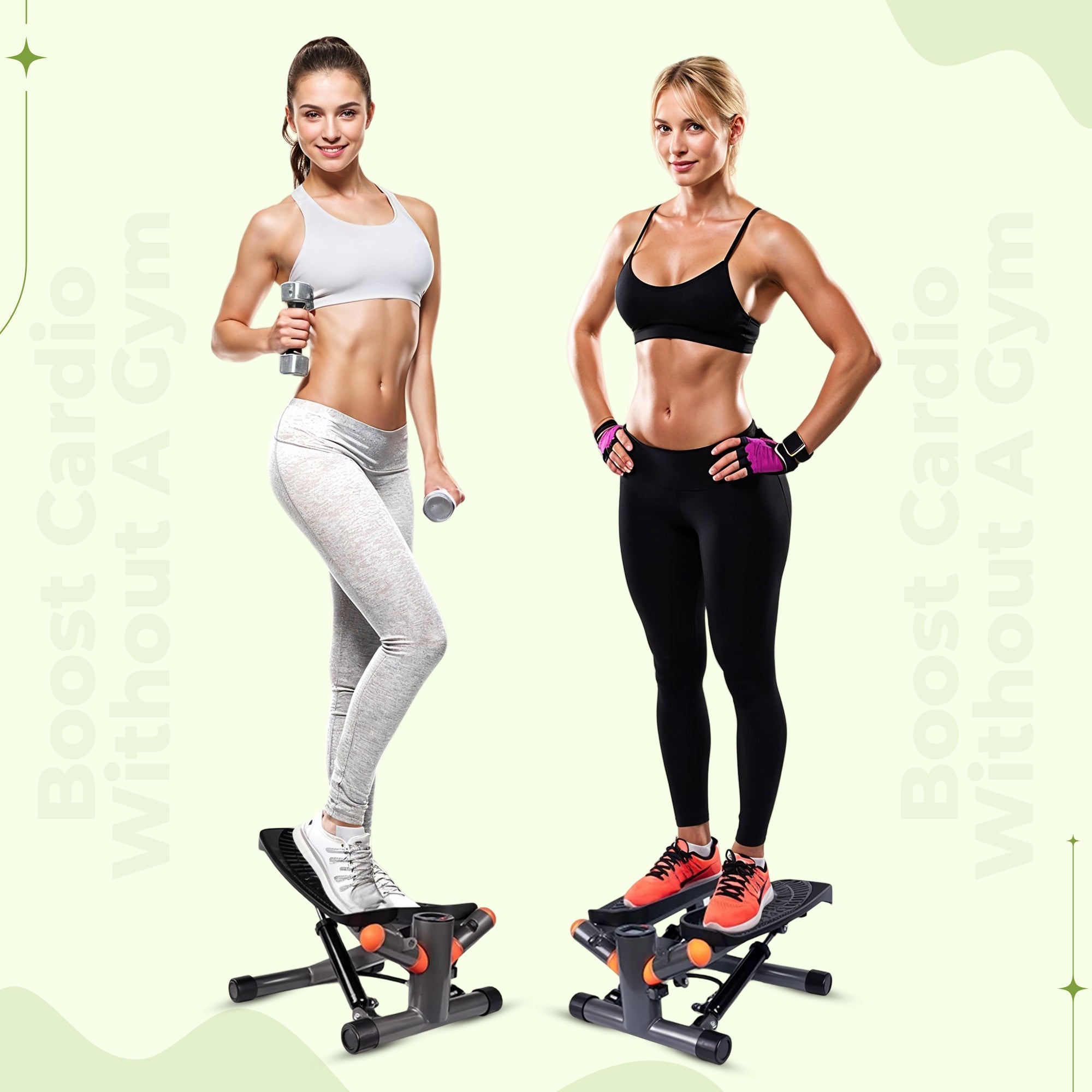Aerobic Twist Stepper - Effortless Fitness in Any Setting
