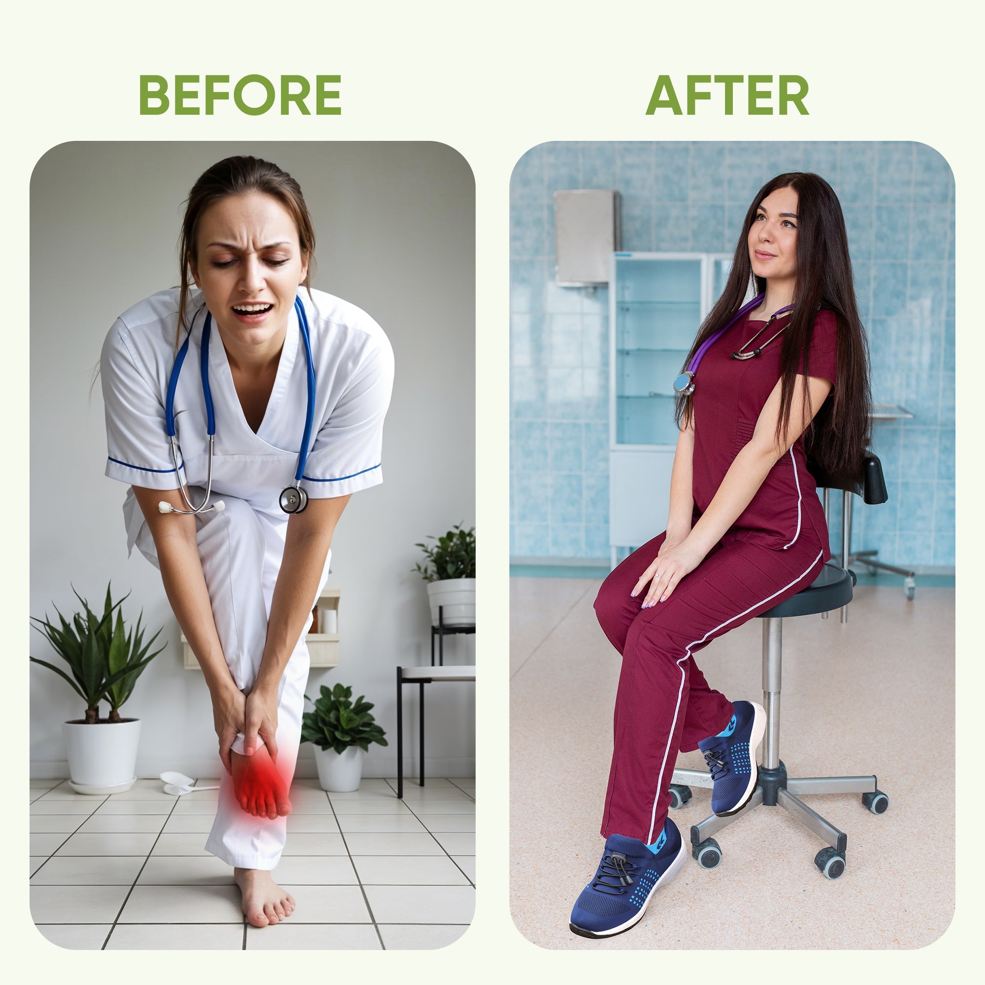 Stretch Comfort Shoes for Women - Comfort & Relief From All Day Walking