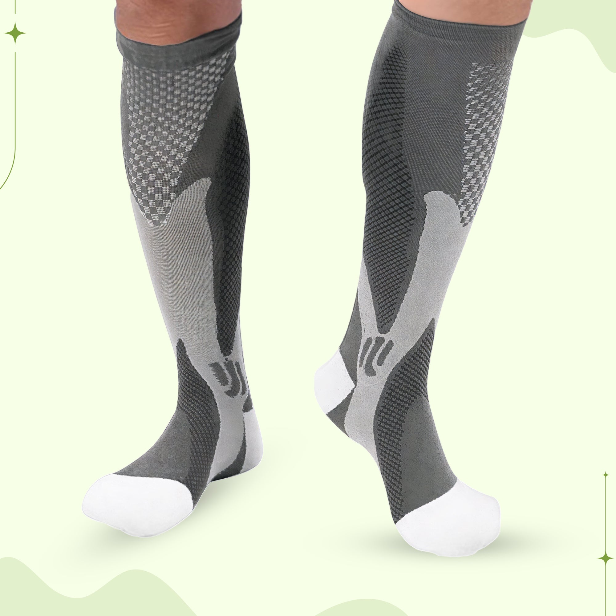 Compression Socks - All Day Wear Socks & Relief for Lower Legs Discomfort