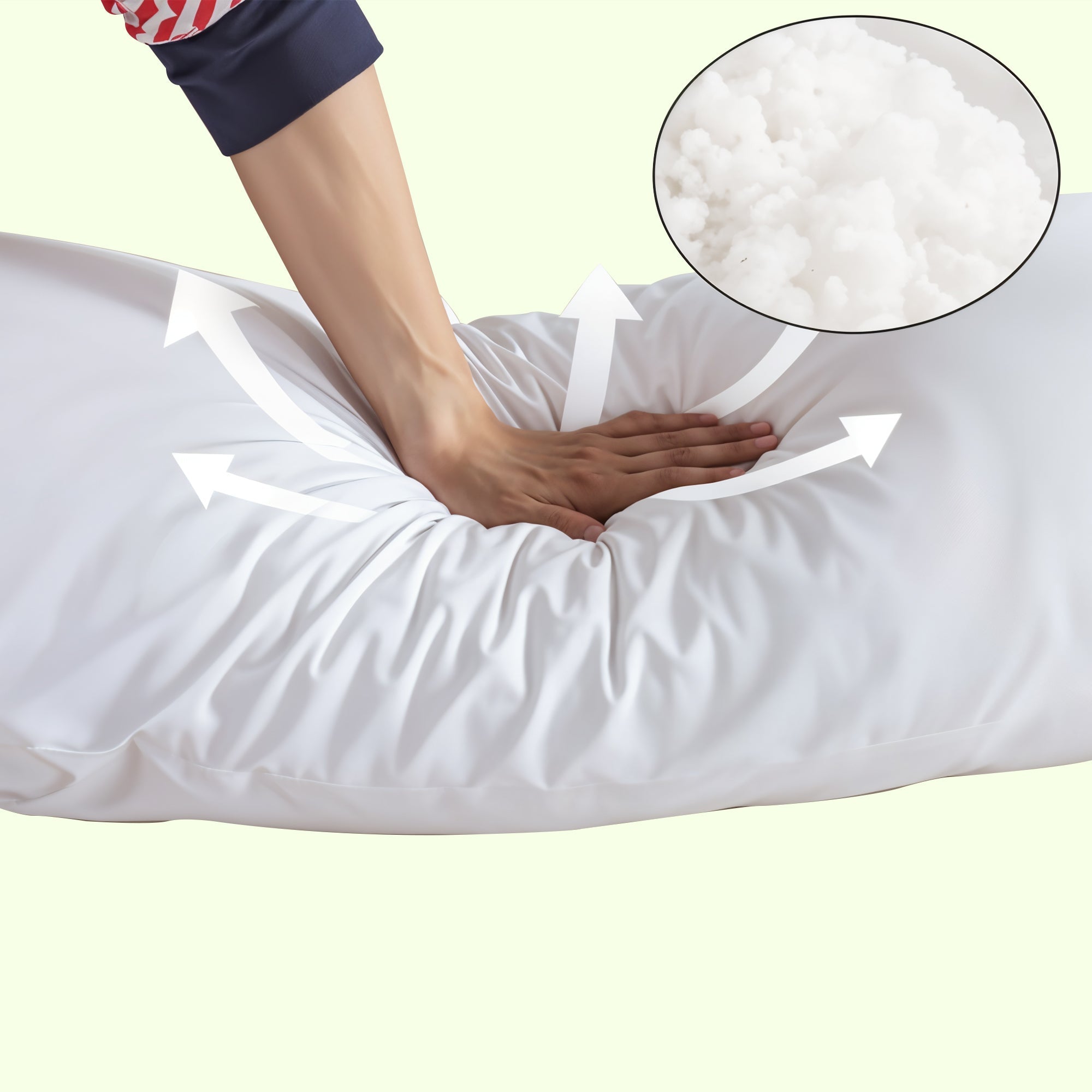 Full Body Support Pillow - Long-lasting support and comfort