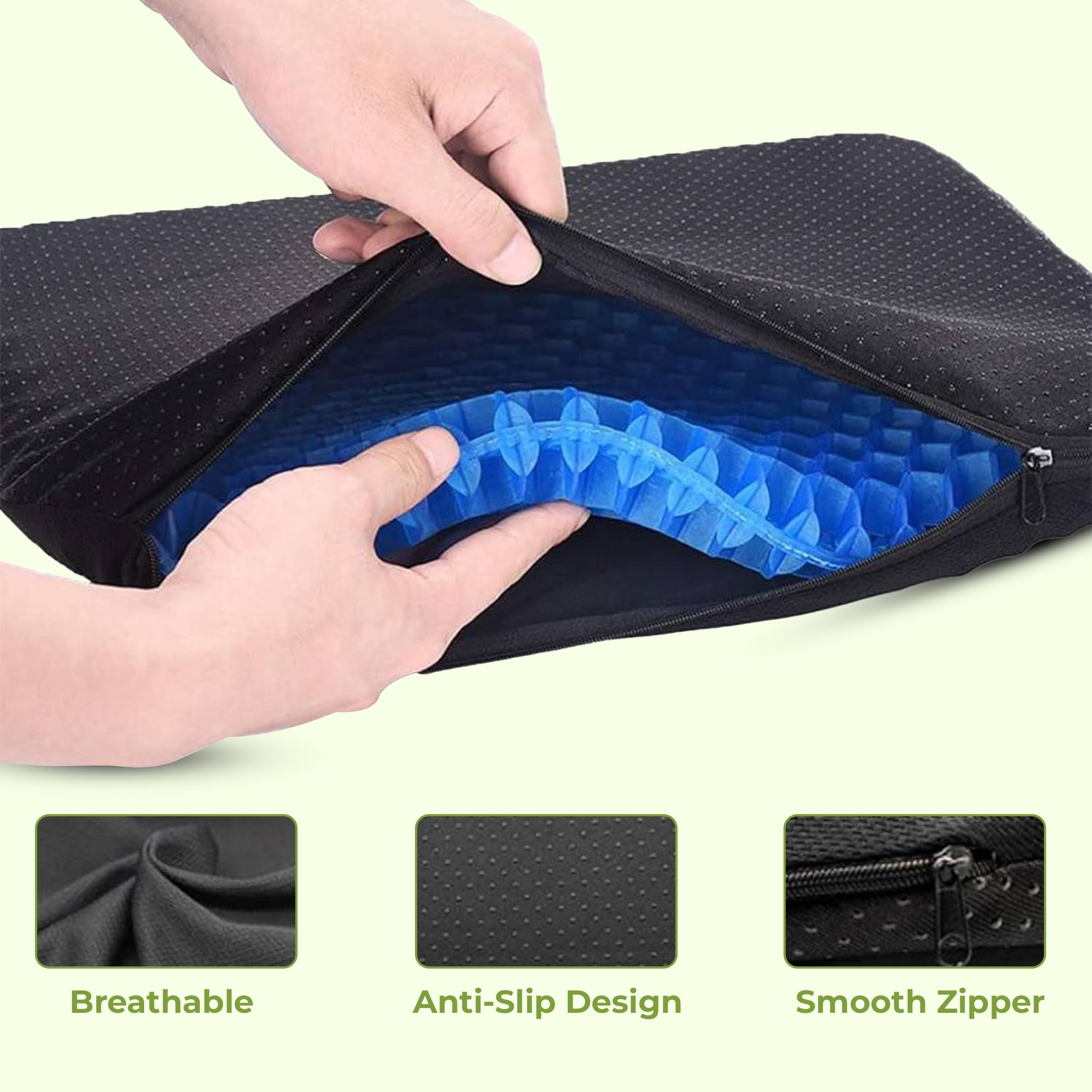 Honeycomb Gel Seat Cushion for Chairs
