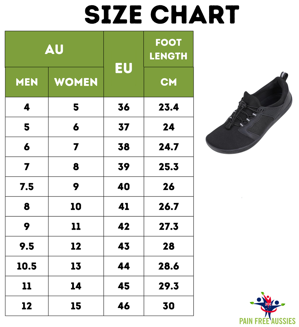 Ergonomic Barefoot Shoes - Minimalist Sneakers with Wide Toe Box