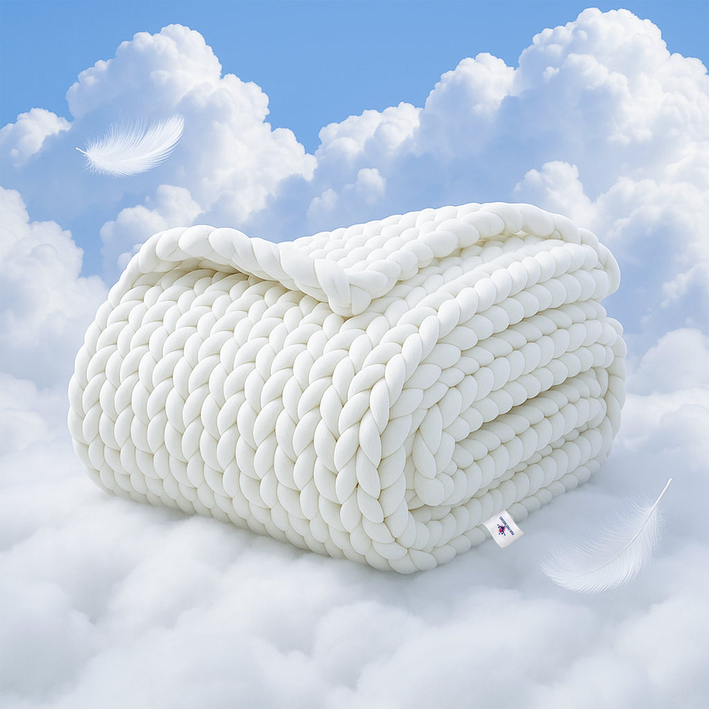 Chunky Knit Blanket – Handwoven, Soft & Cozy Throw