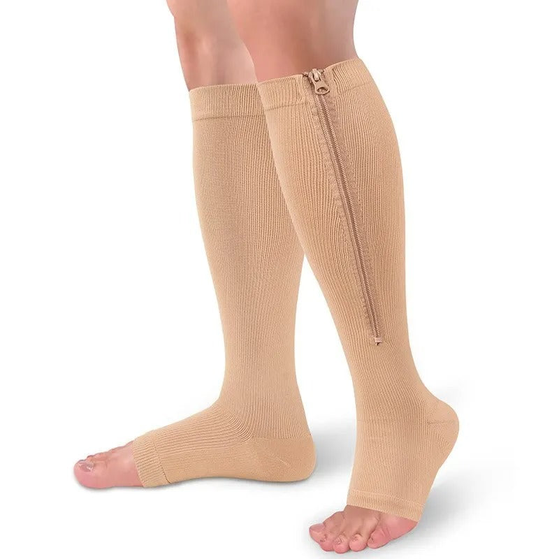Compression Zip Socks for Nurses & Runners