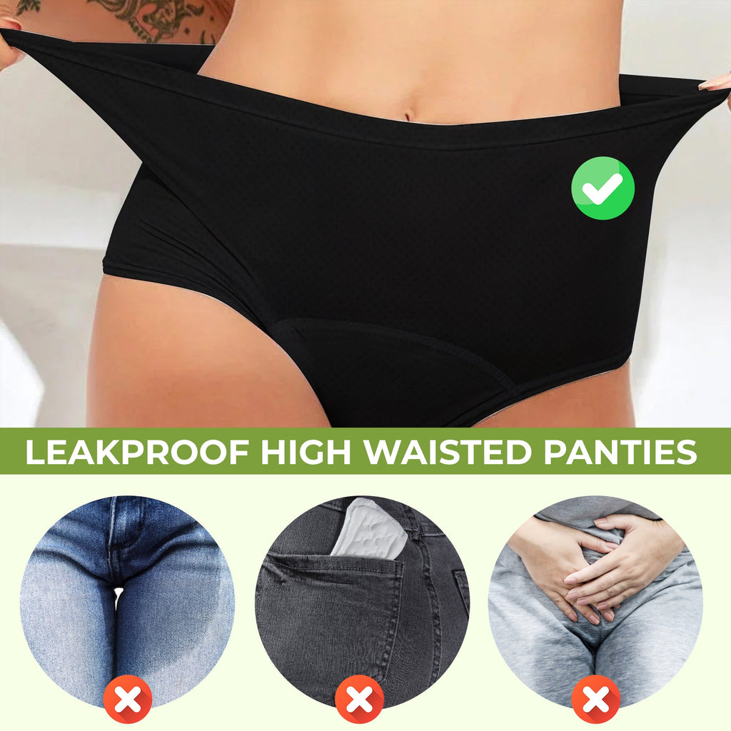 Leakproof High Waisted Panties