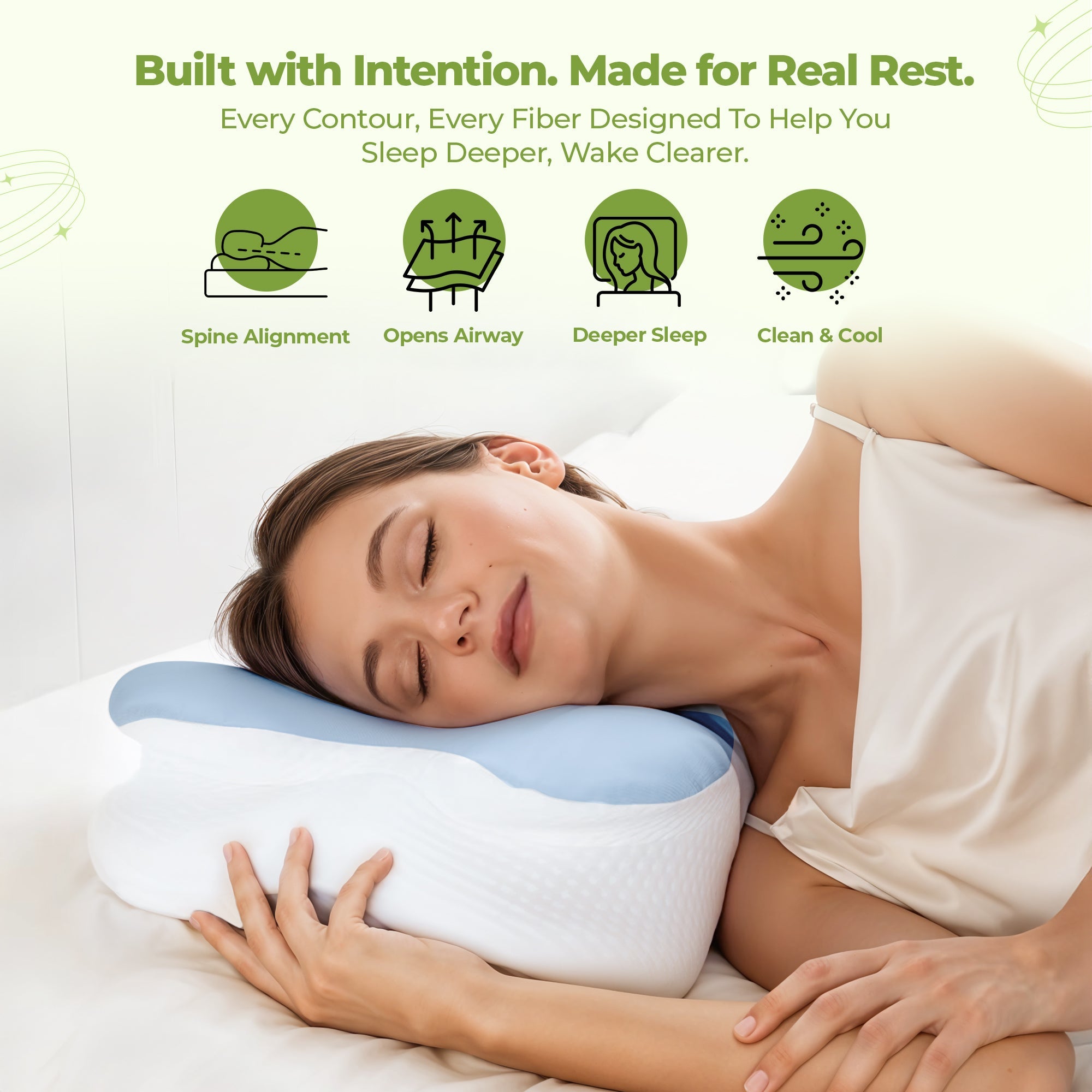 Butterfly Memory Foam Neck Pillow 2.0 - Upgraded Design