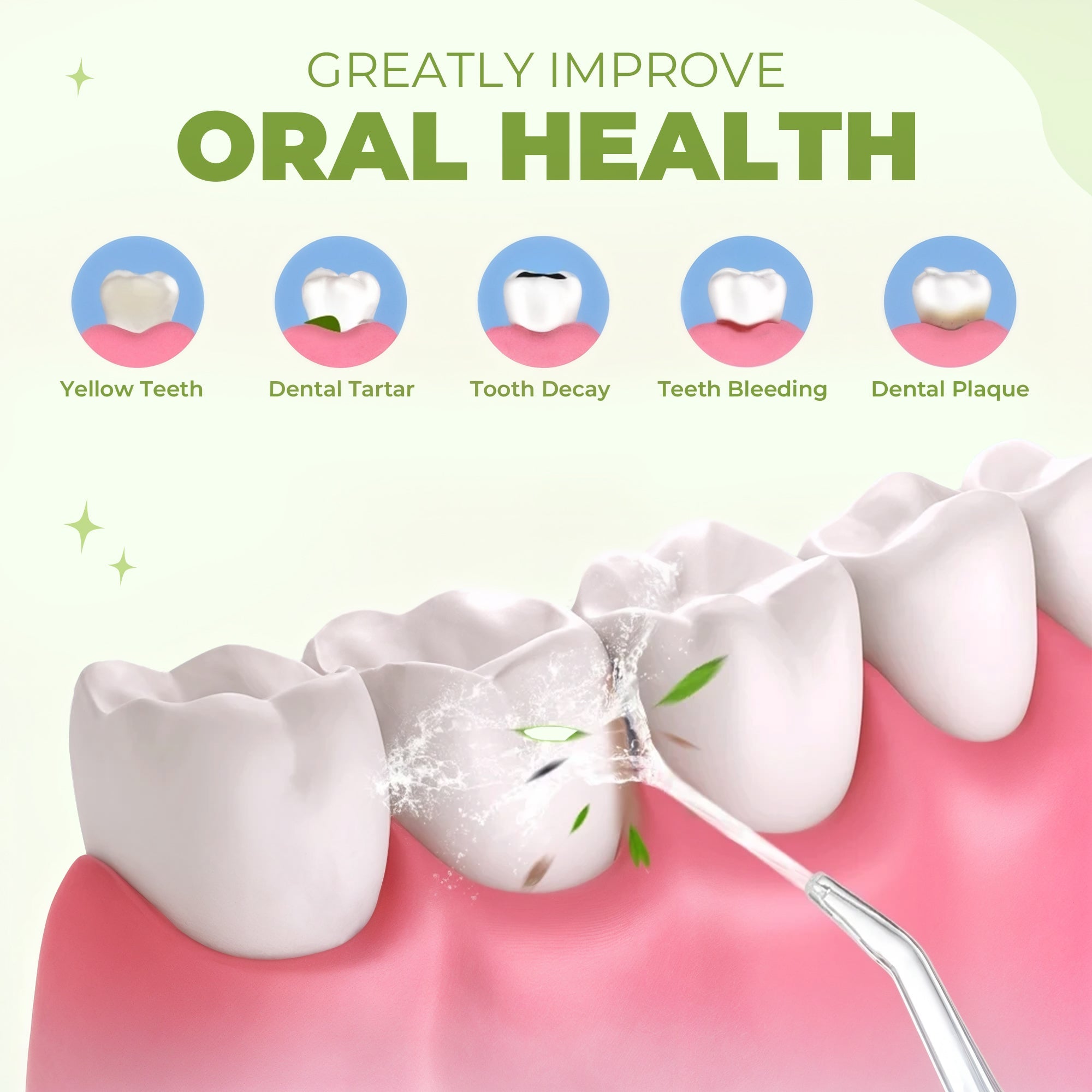 Electric Teeth Flosser - Water Dental Flosser Teeth Pick