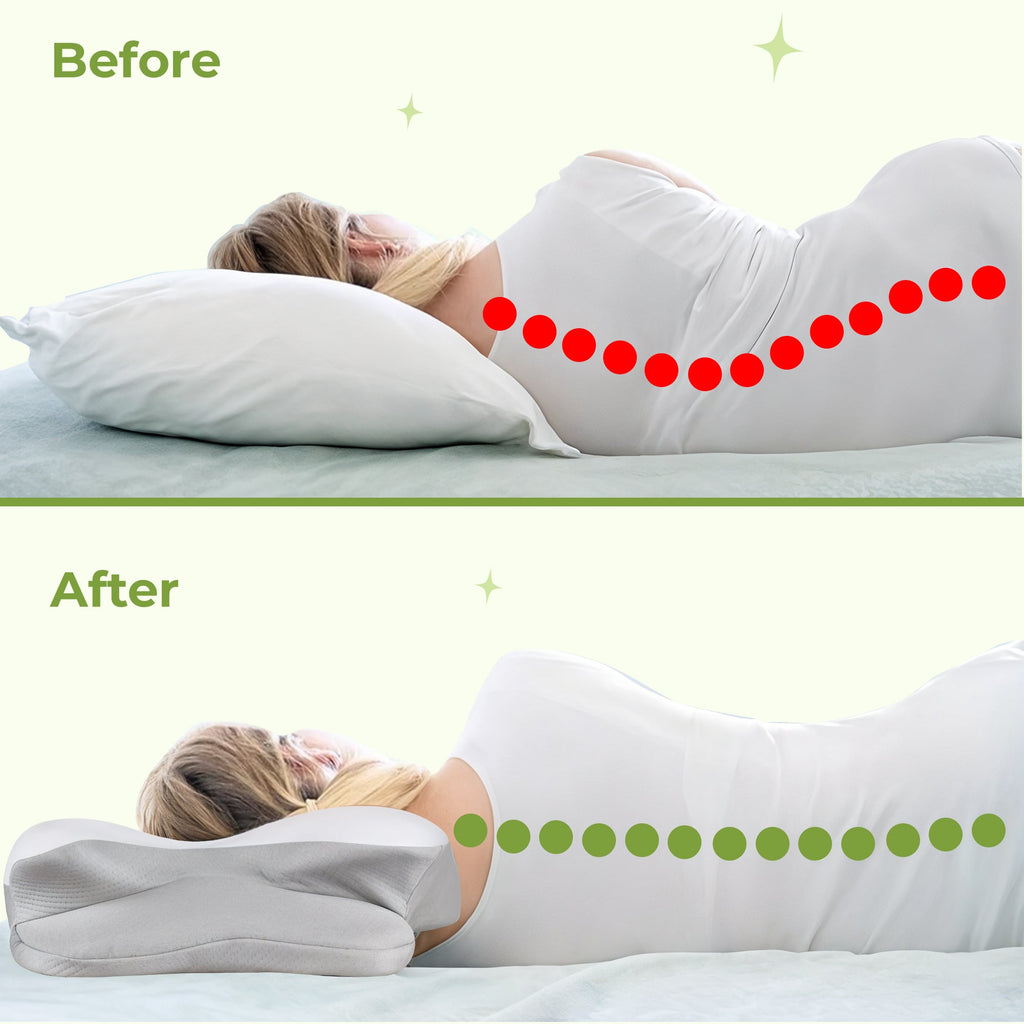 Butterfly Memory Foam Neck Pillow 2.0 - Upgraded Design