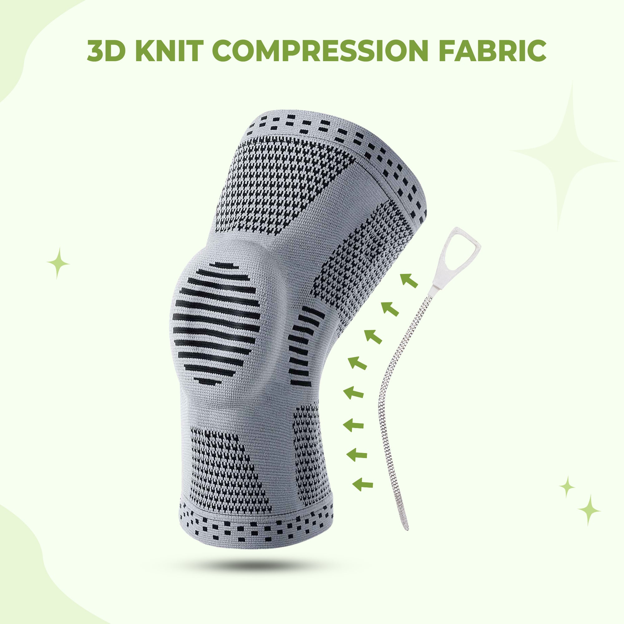 Compression Knee Sleeve – All-Day Knee Support, Maximum Comfort