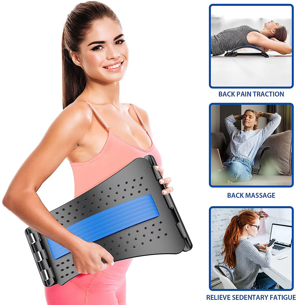 Back Relief Stretcher, Spine Stretcher Device for Upper and Lower Back