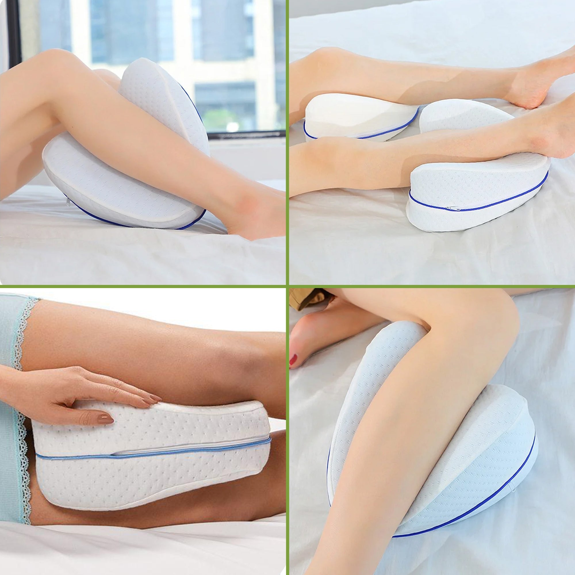 Leg & Knee Memory Foam Support Pillow