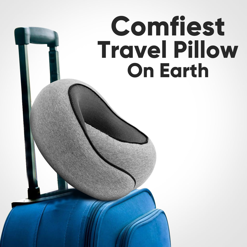 Travel Neck Pillow - Comfortable and Full Neck Support