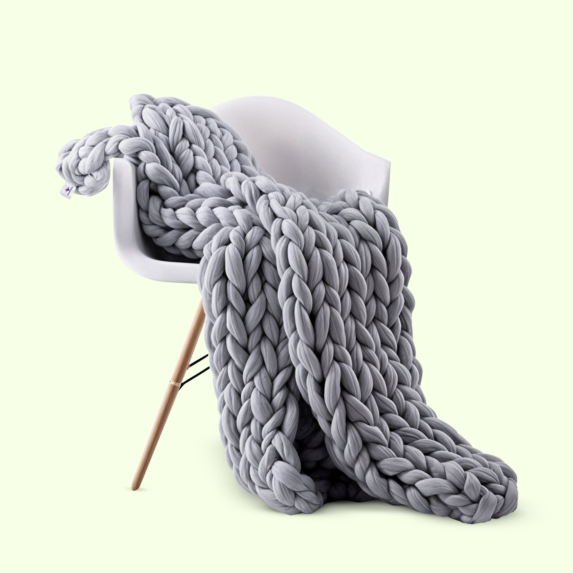 Chunky Knit Blanket – Handwoven, Soft & Cozy Throw