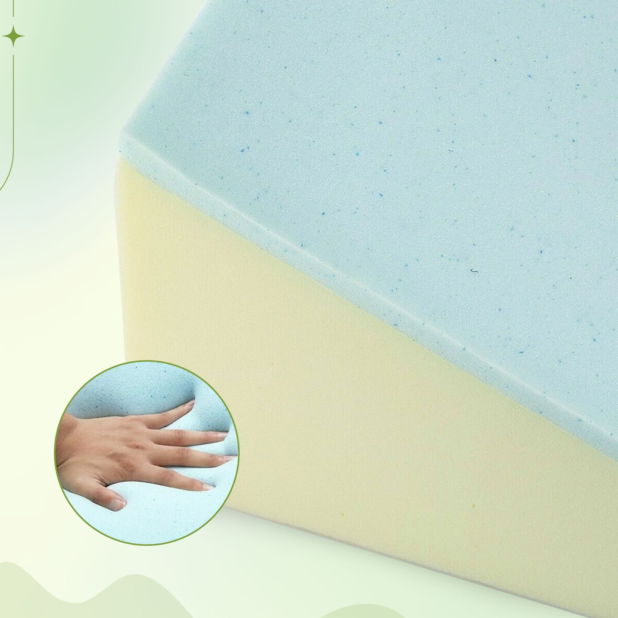 Back Pillow, Wedge Pillow for Back and Legs