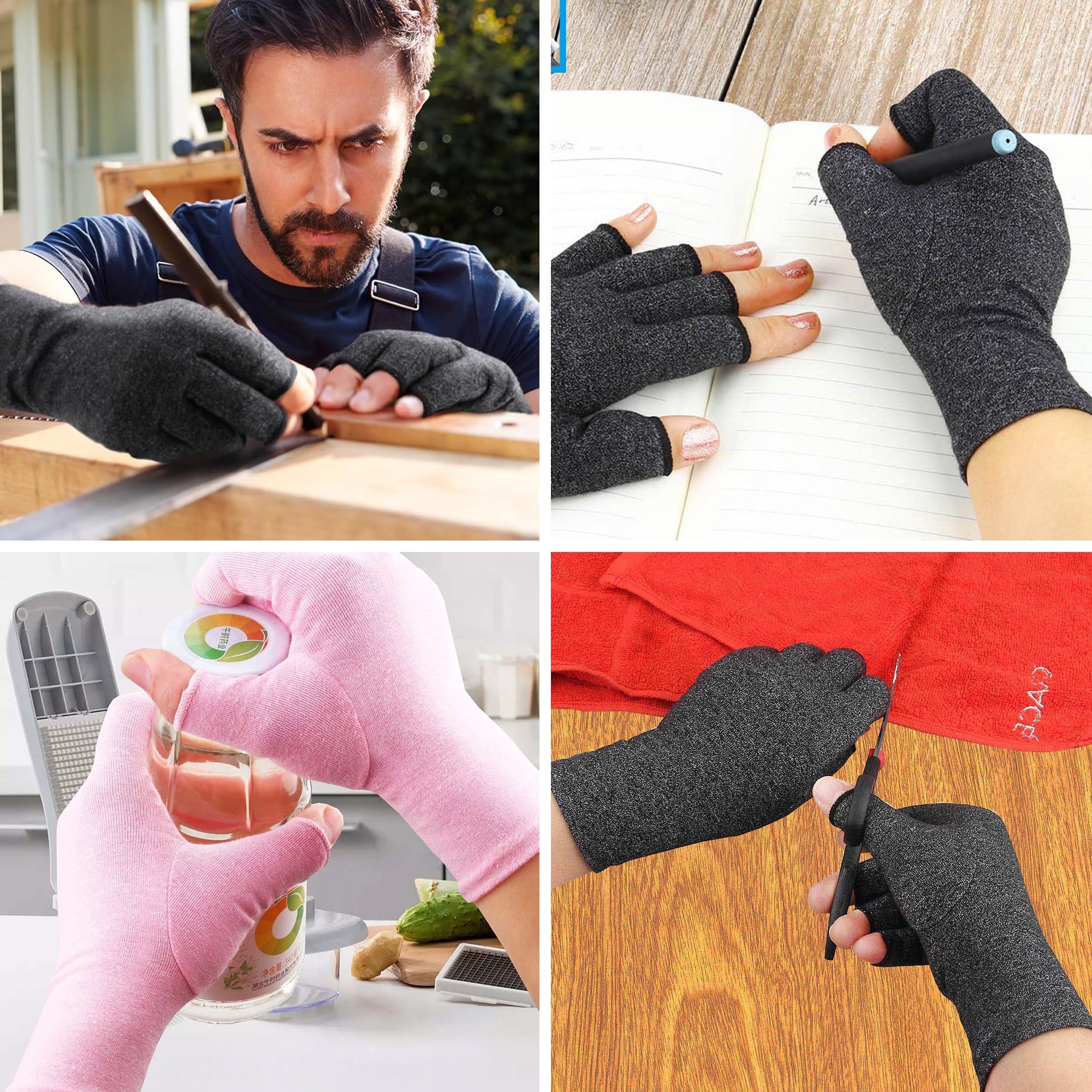 Compression Gloves - Helps in Discomfort & Relaxation for Hands