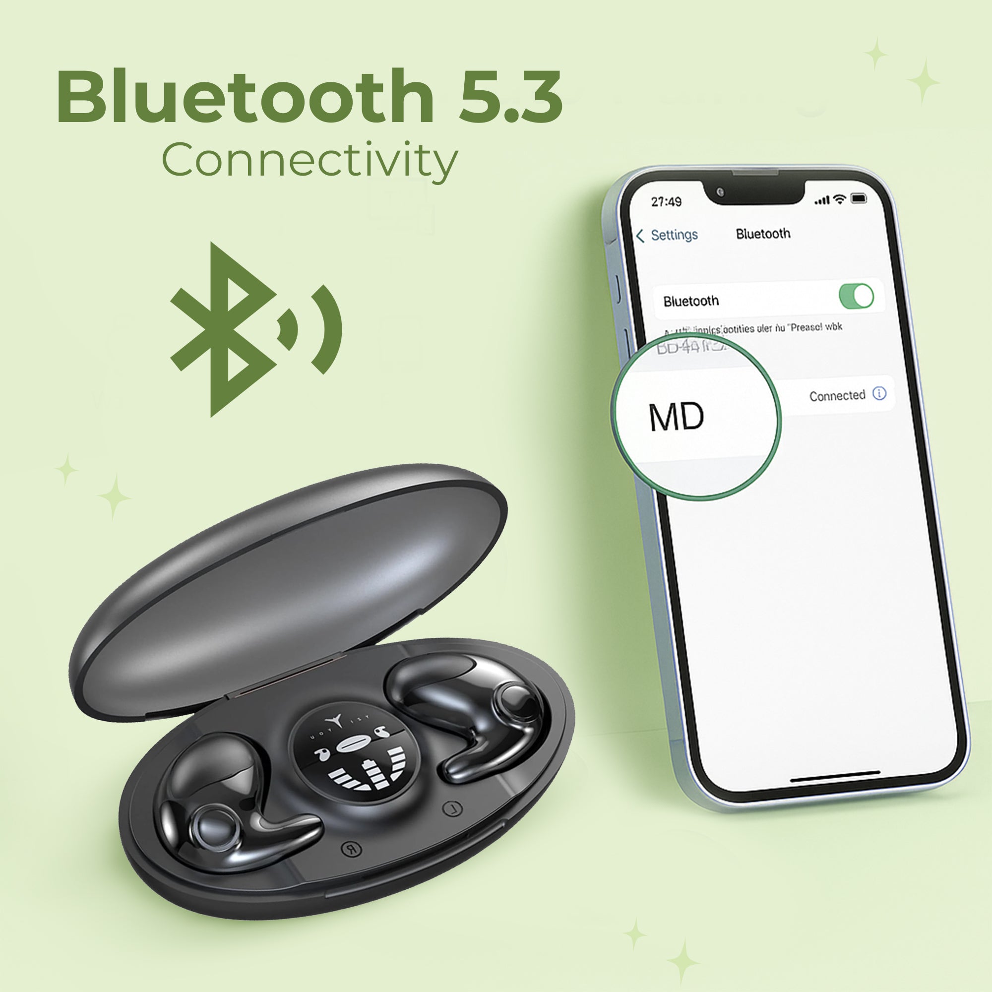 Invisible Sleep Earphone - Sleep Earbuds for Side Sleepers & Noise Blocking