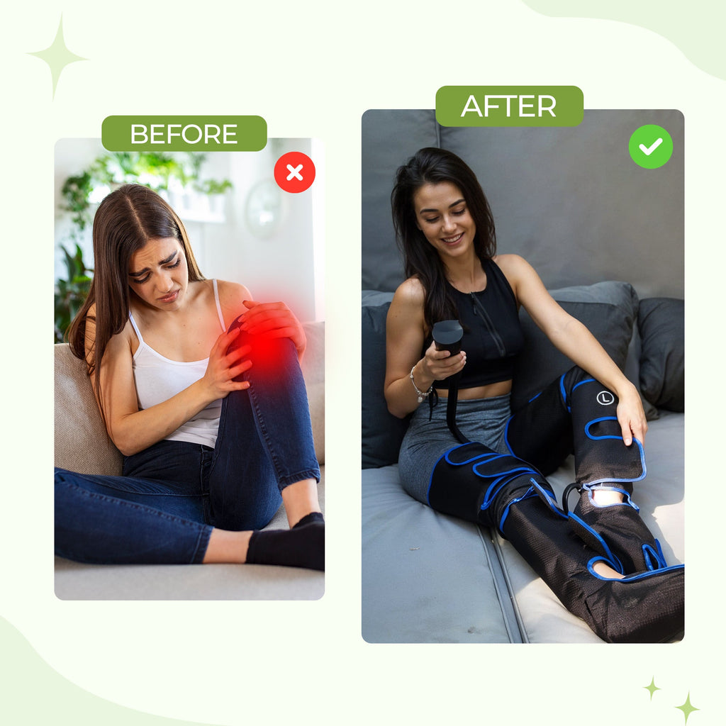 Legs Sleeves Relaxation Massager - Comes in a Pair for both legs