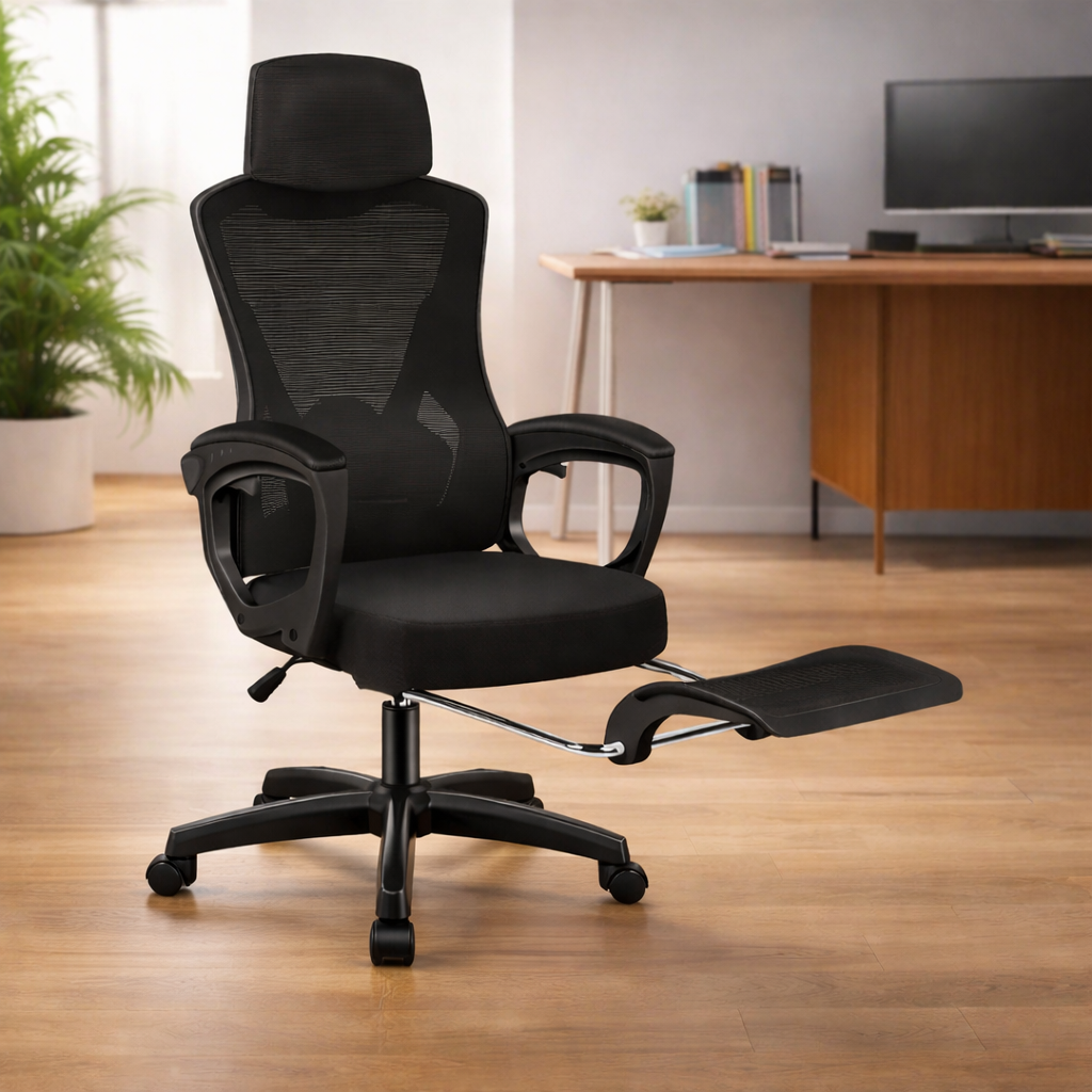 Mesh Office Chair with Head Support Chair for Optimal Comfort while working