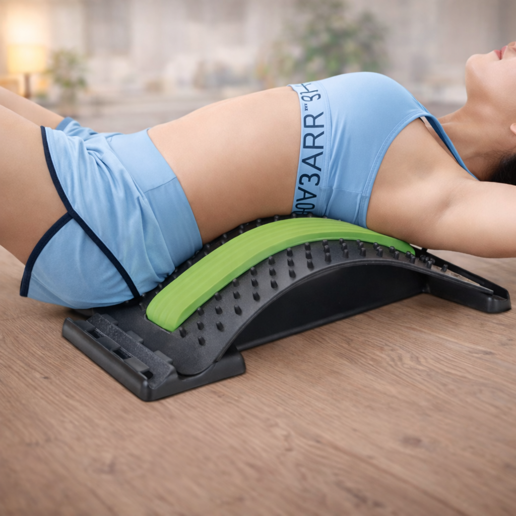 Back Relief Stretcher, Spine Stretcher Device for Upper and Lower Back
