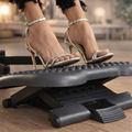 Adjustable Under Desk Foot Rest with Acupressure Surface for optimal comfort