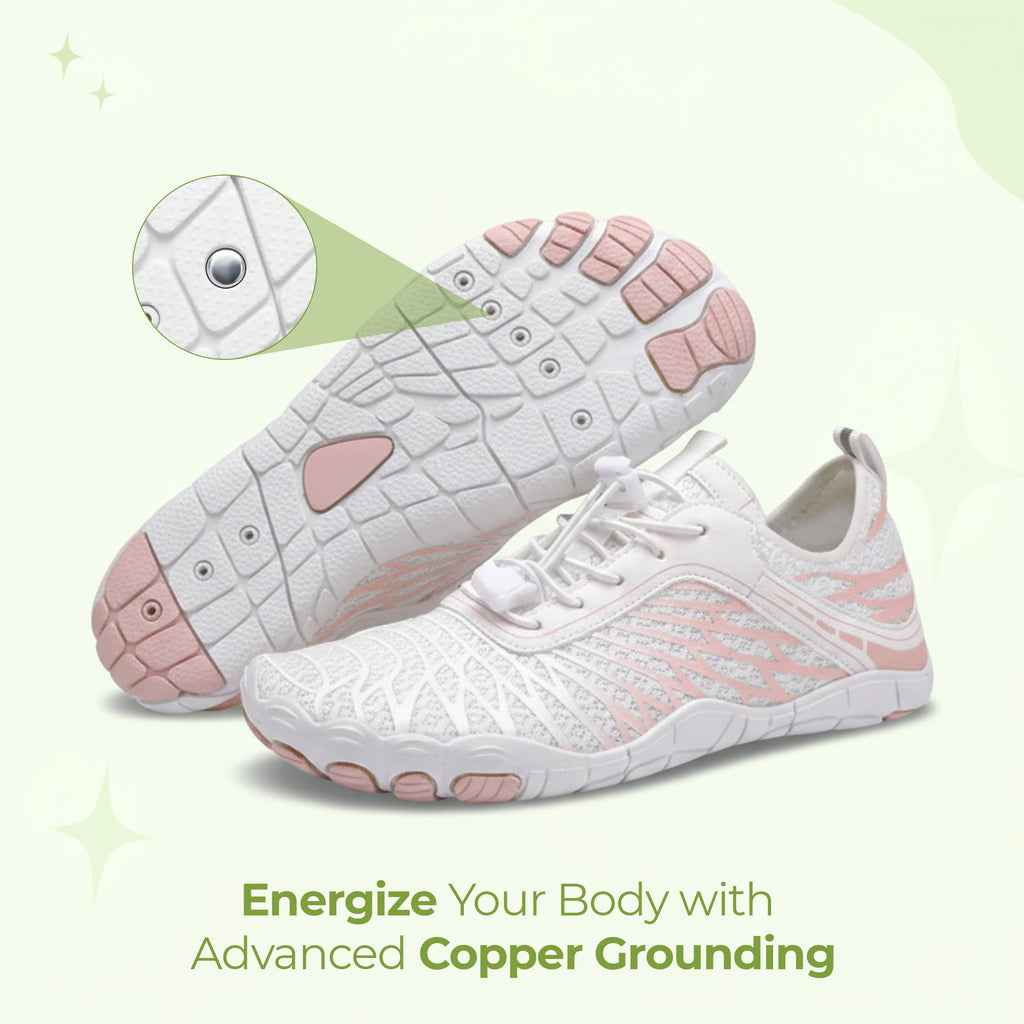 Copper-Grounded Barefoot Shoes – Natural Comfort & Grounding Connection