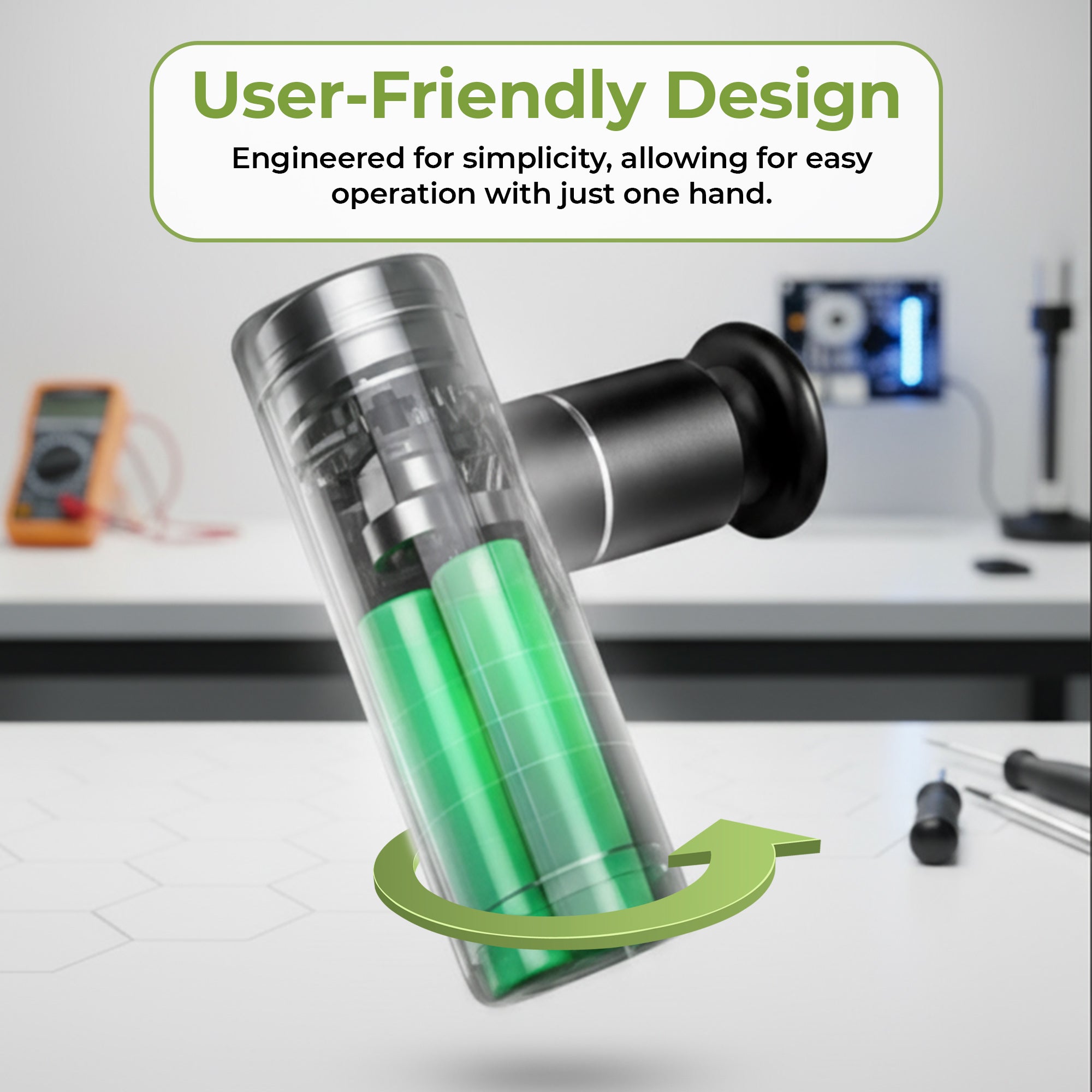 Compact Percussion Mini Massager Gun