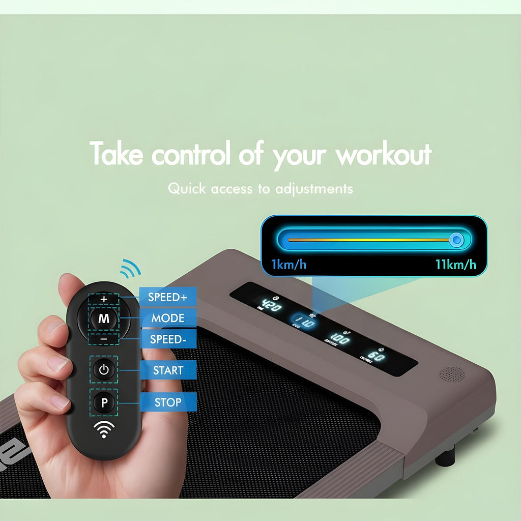 Home & Office Walking Pad – Space-Saving Electric Treadmill