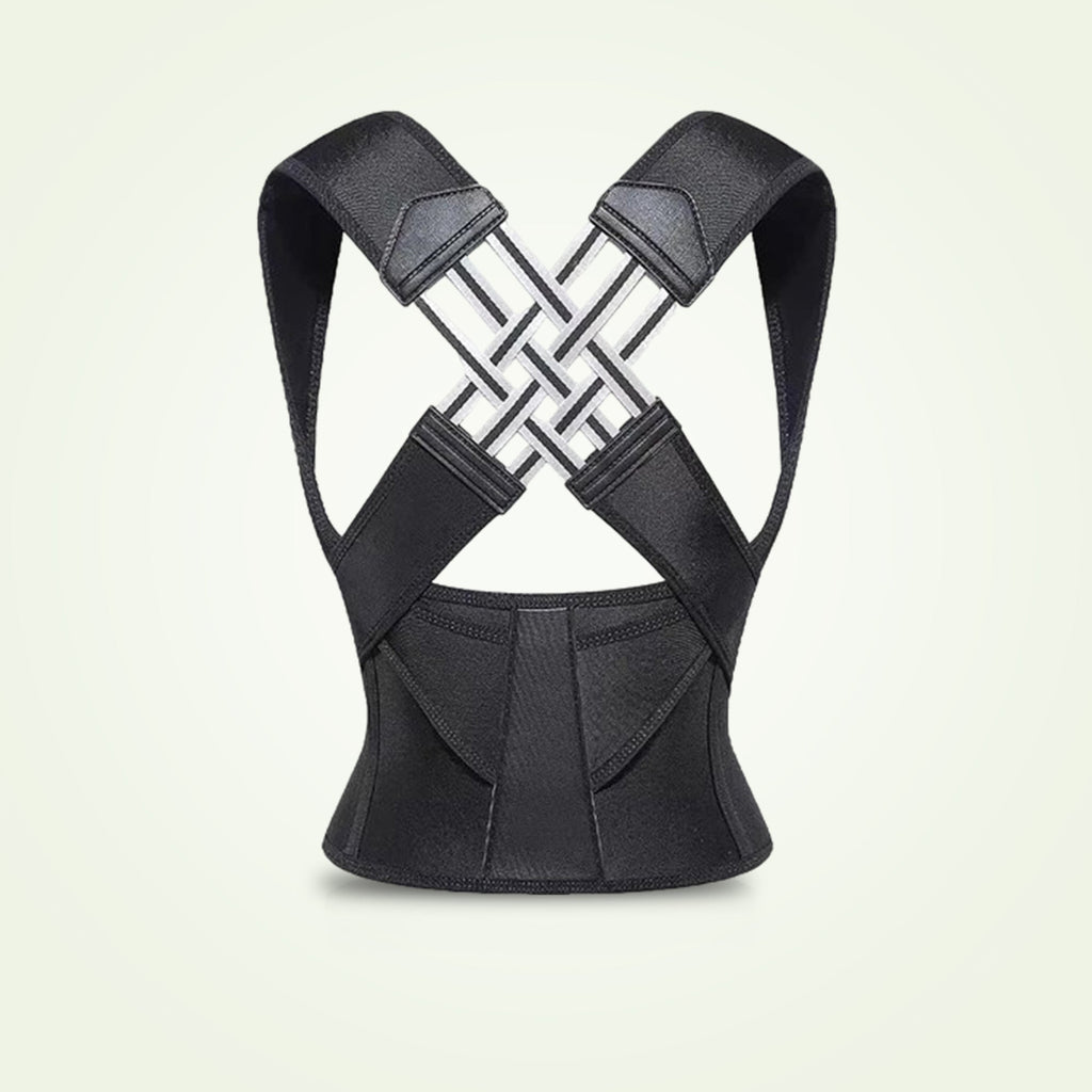 Adjustable Back Support Wearable Belt with FREE Massage Roller