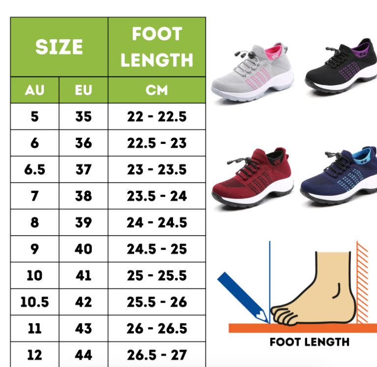 Stretch Comfort Shoes for Women - Comfort & Relief From All Day Walking