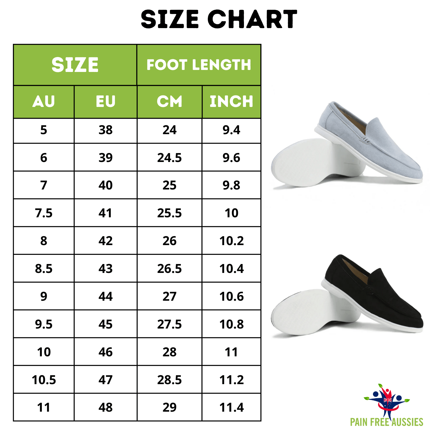 Suede Loafers - Easy slip-on fit