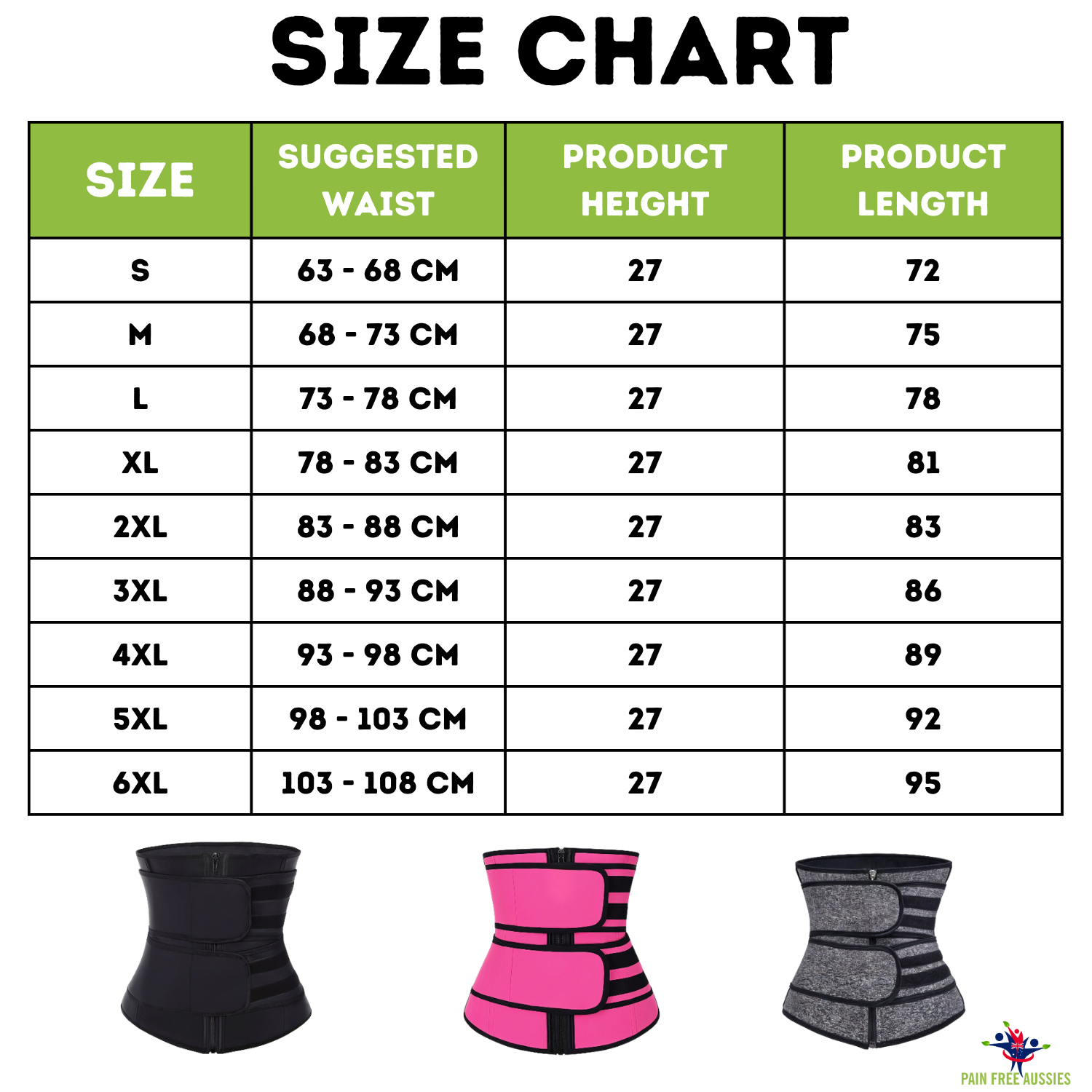 Women Waist Trainer Body Shaper - Home Slimming Sweat Belt for Tummy Control